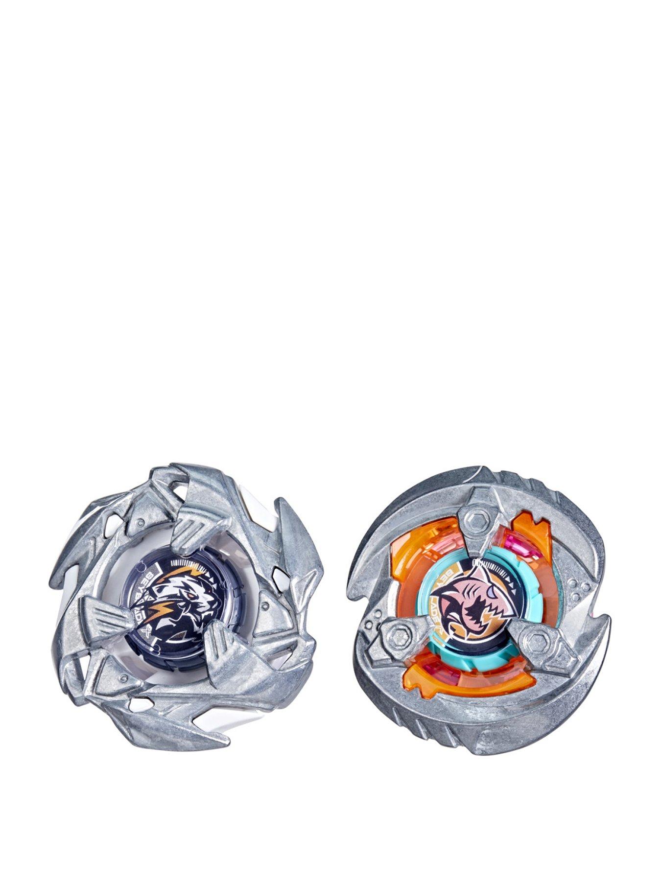 Beyblades Beyblade X Gill Shark 4-70O  &  Pearl Tiger 3-60U Dual Pack Set