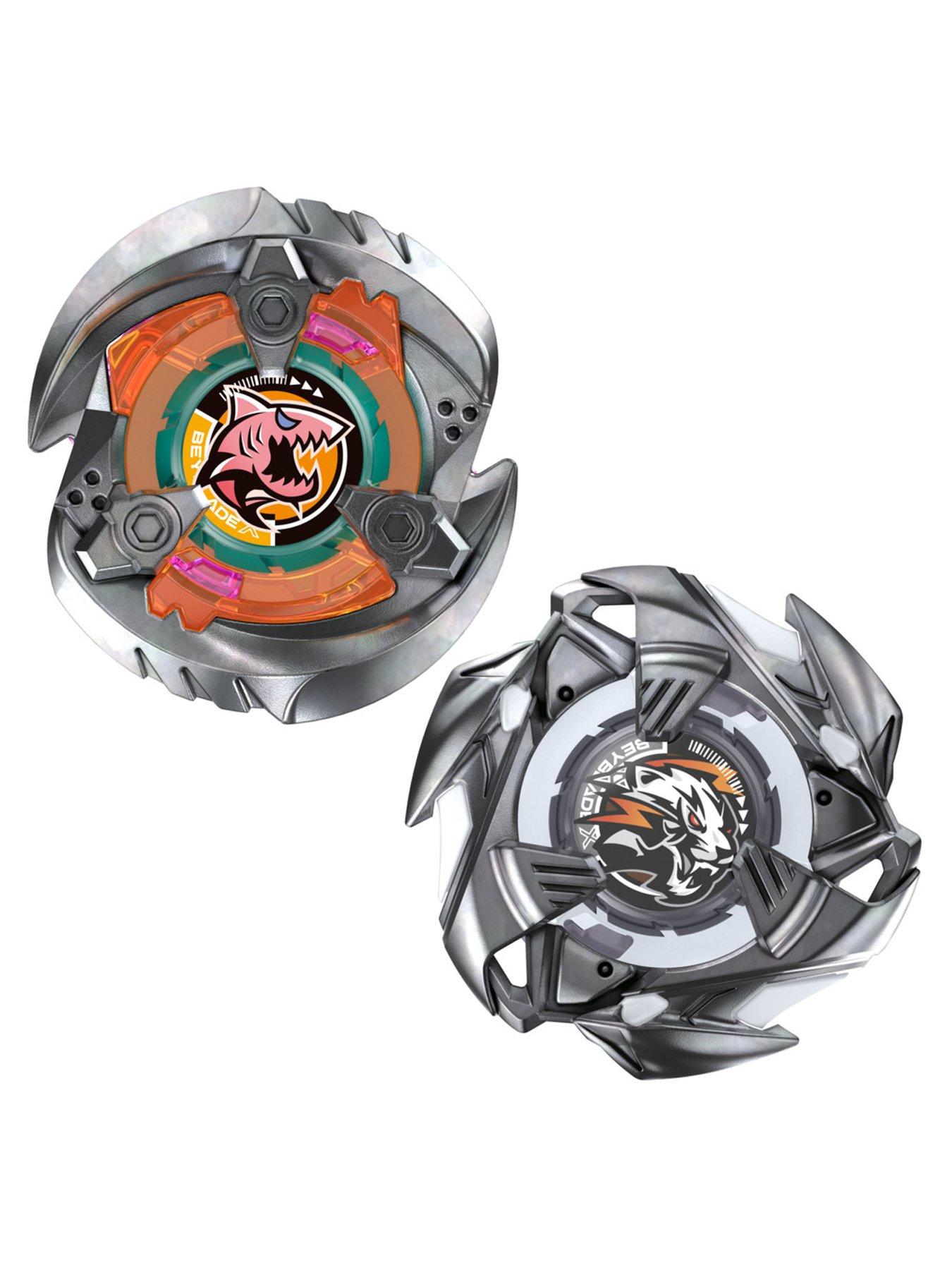  image of beyblades-beyblade-x-gill-shark-4-70o-amp-pearl-tiger-3-60u-dual-pack-set
