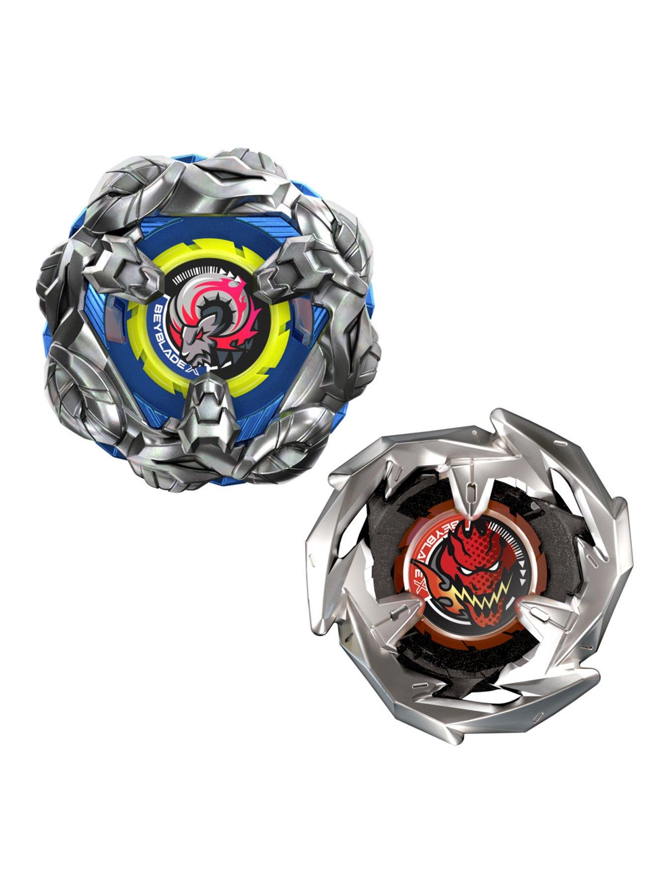  image of beyblades-beyblade-x-tackle-goat-2-70n-amp-sword-dran-3-60f-dual-pack-set