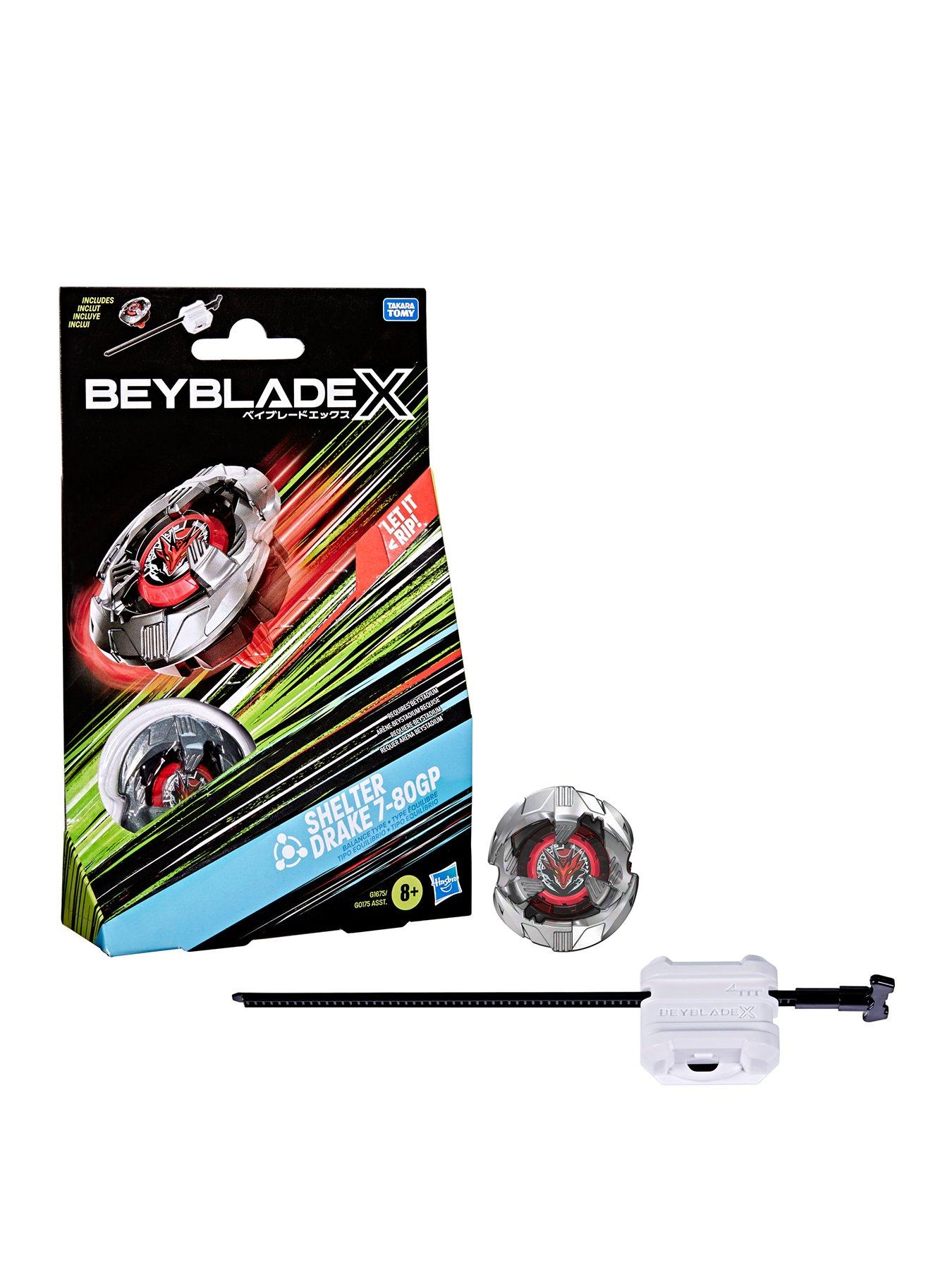  image of beyblades-beyblade-x-shelter-drake-7-80gp-bx-starter-pack-top-and-launcher