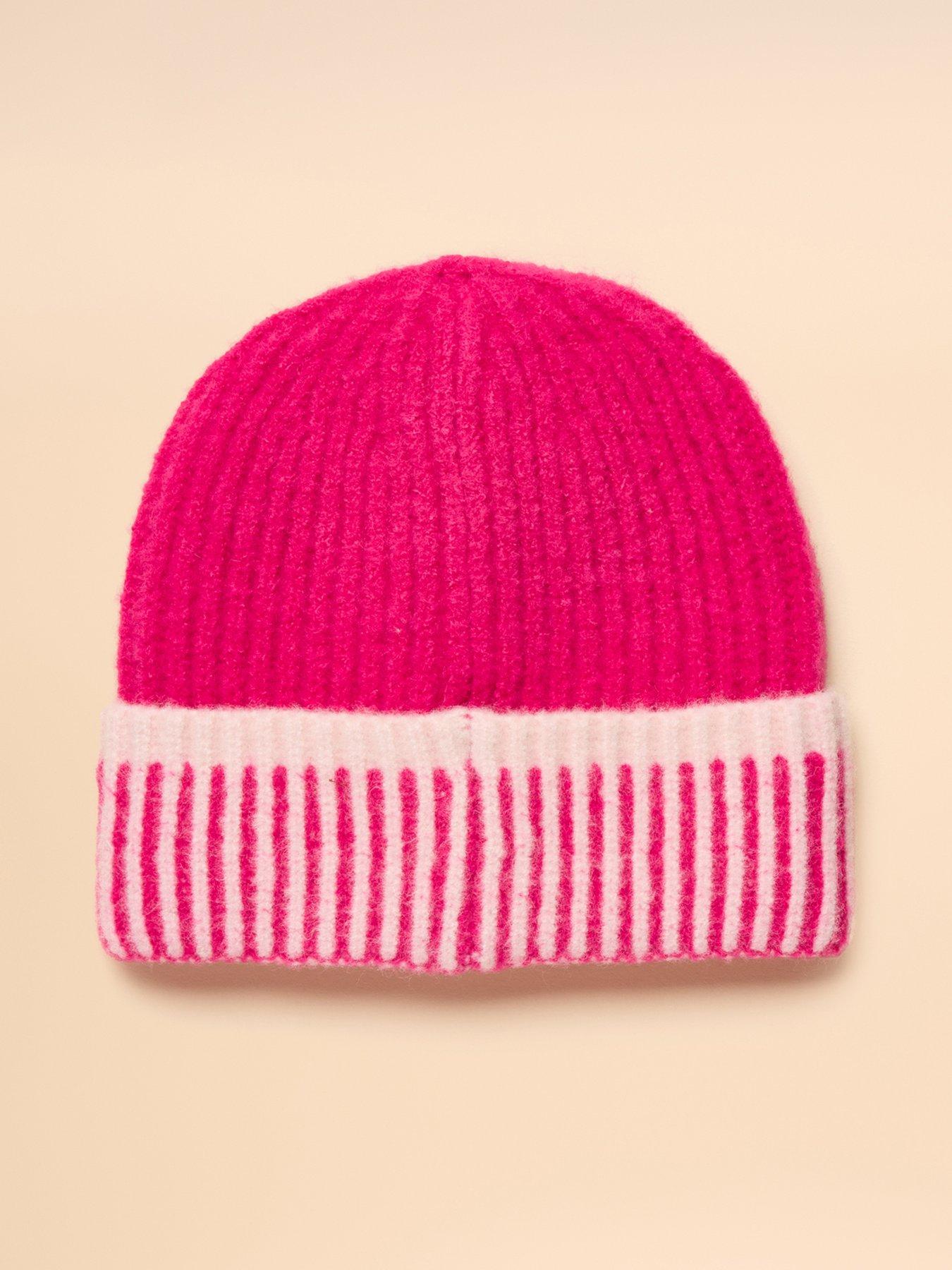 Image 2 of 3 of Joules Girls Beanie Hat - Pink