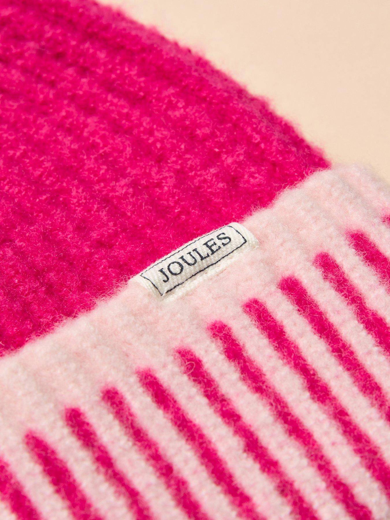 Image 3 of 3 of Joules Girls Beanie Hat - Pink