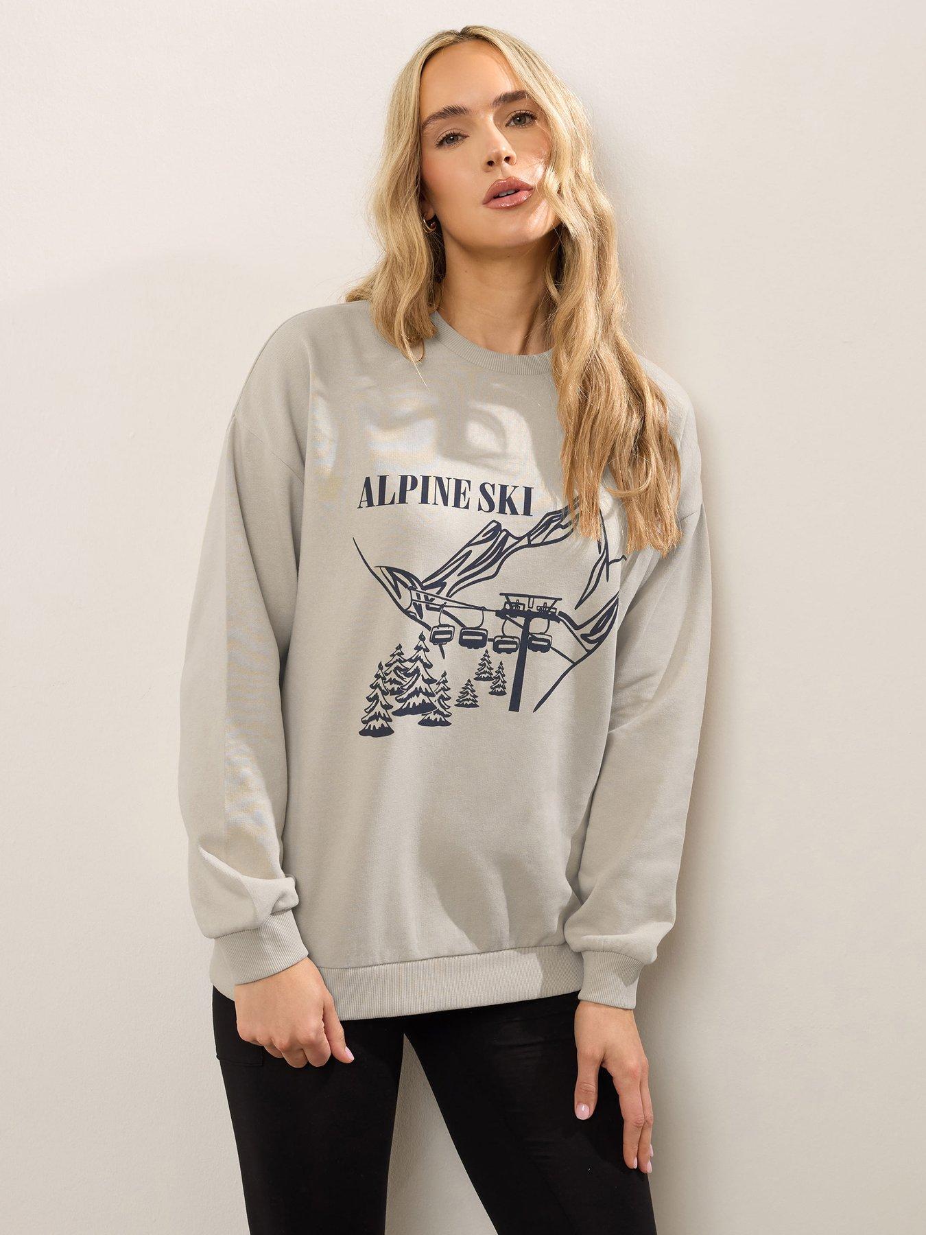 undefined Tall Alpine Sweatshirt - Natural