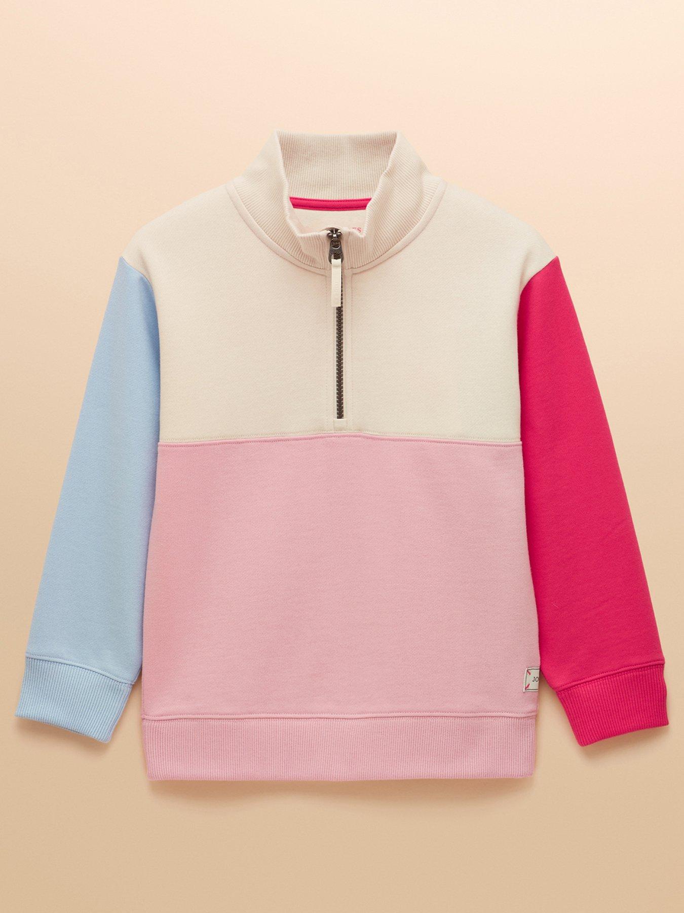 undefined Girls Elliot Colour Block Sweat - Multi