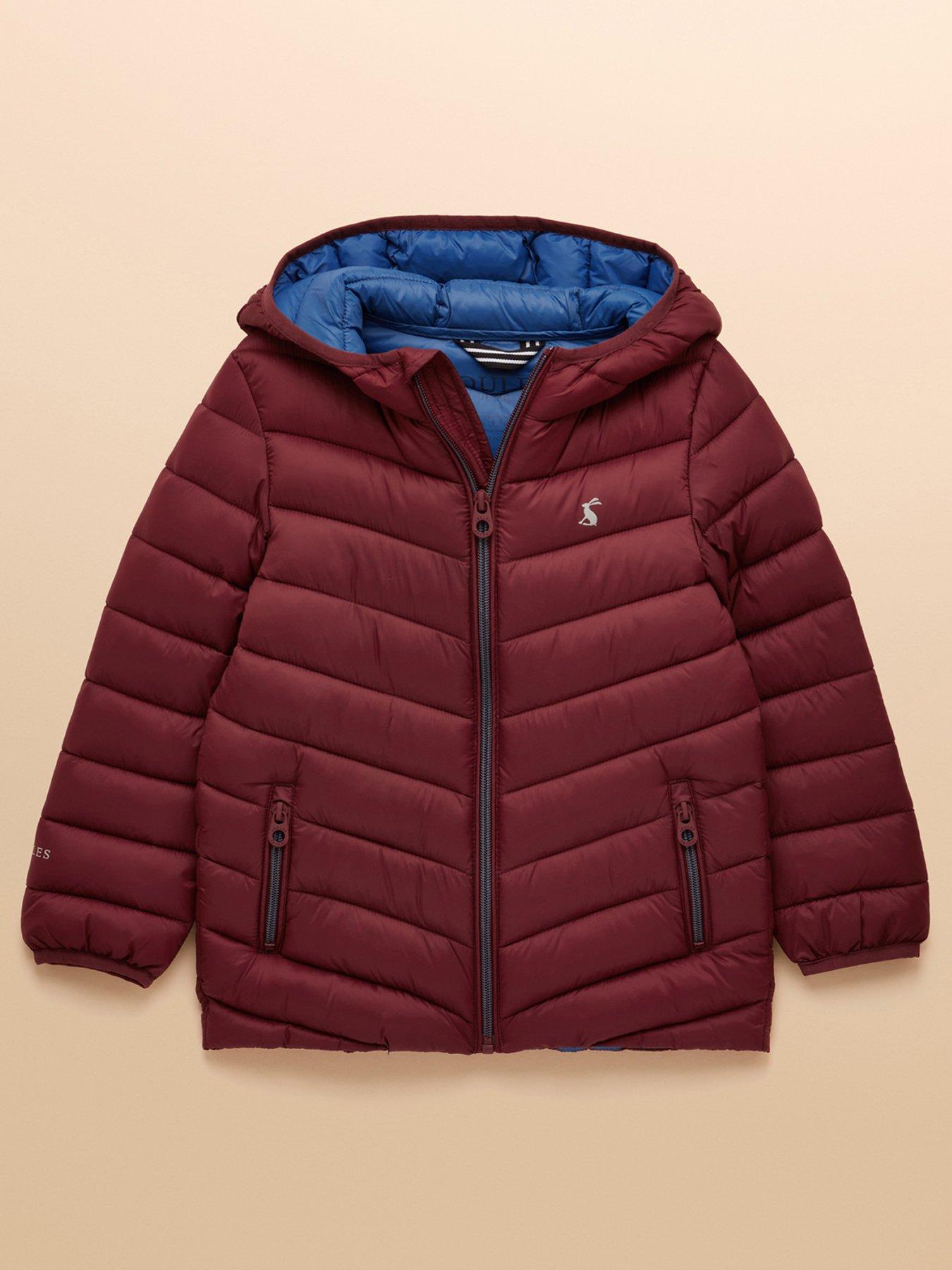 undefined Boys Cairn Padded Coat - Port Red