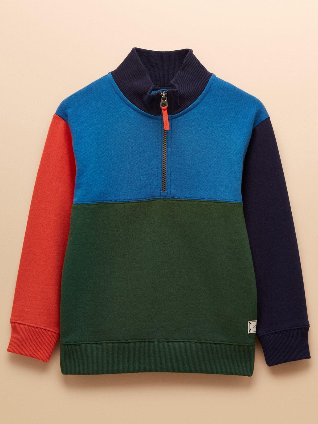 undefined Boys Elliot 1/4 Zip Sweatshirt - Multi