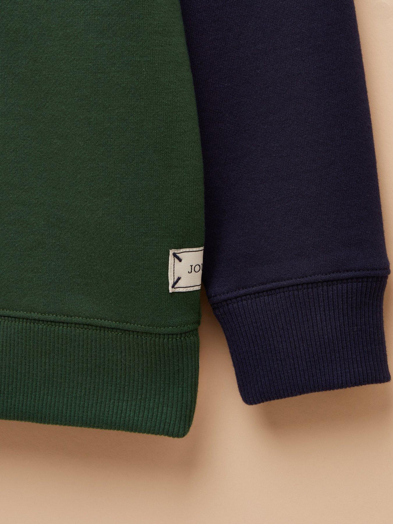 Image 3 of 4 of Joules Boys Elliot 1/4 Zip Sweatshirt - Multi