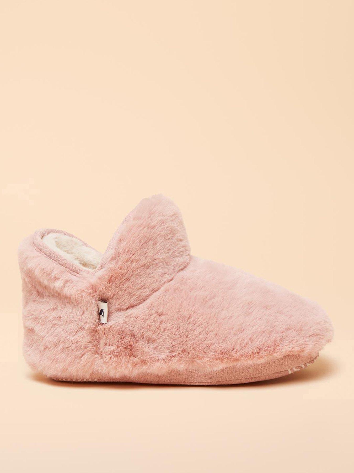 Joules Girls Slipper Boots - Pink
