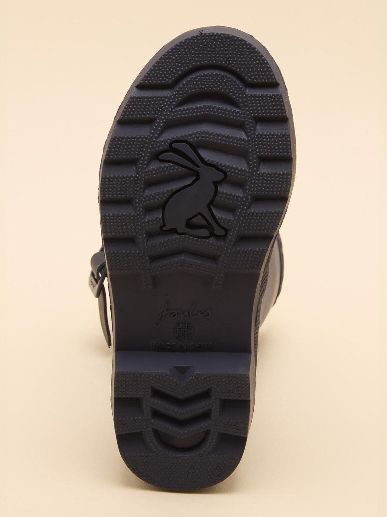 Image 4 of 5 of Joules Boys Camo Print Wellies - Navy