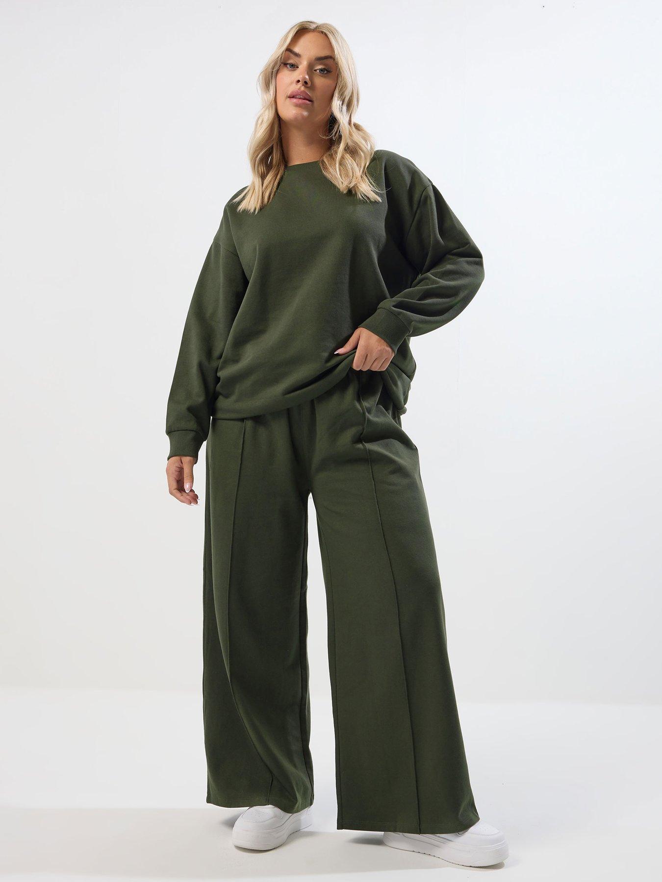yours-curve-crew-neck-sweatshirt-amp-trouser-set-green