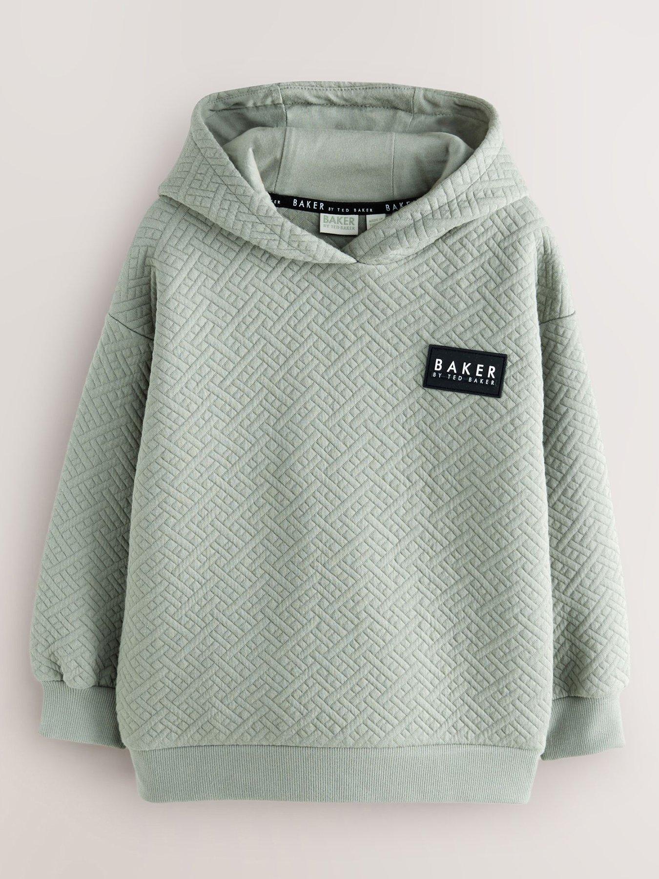 undefined Older Boys Premium Hoodie - Green