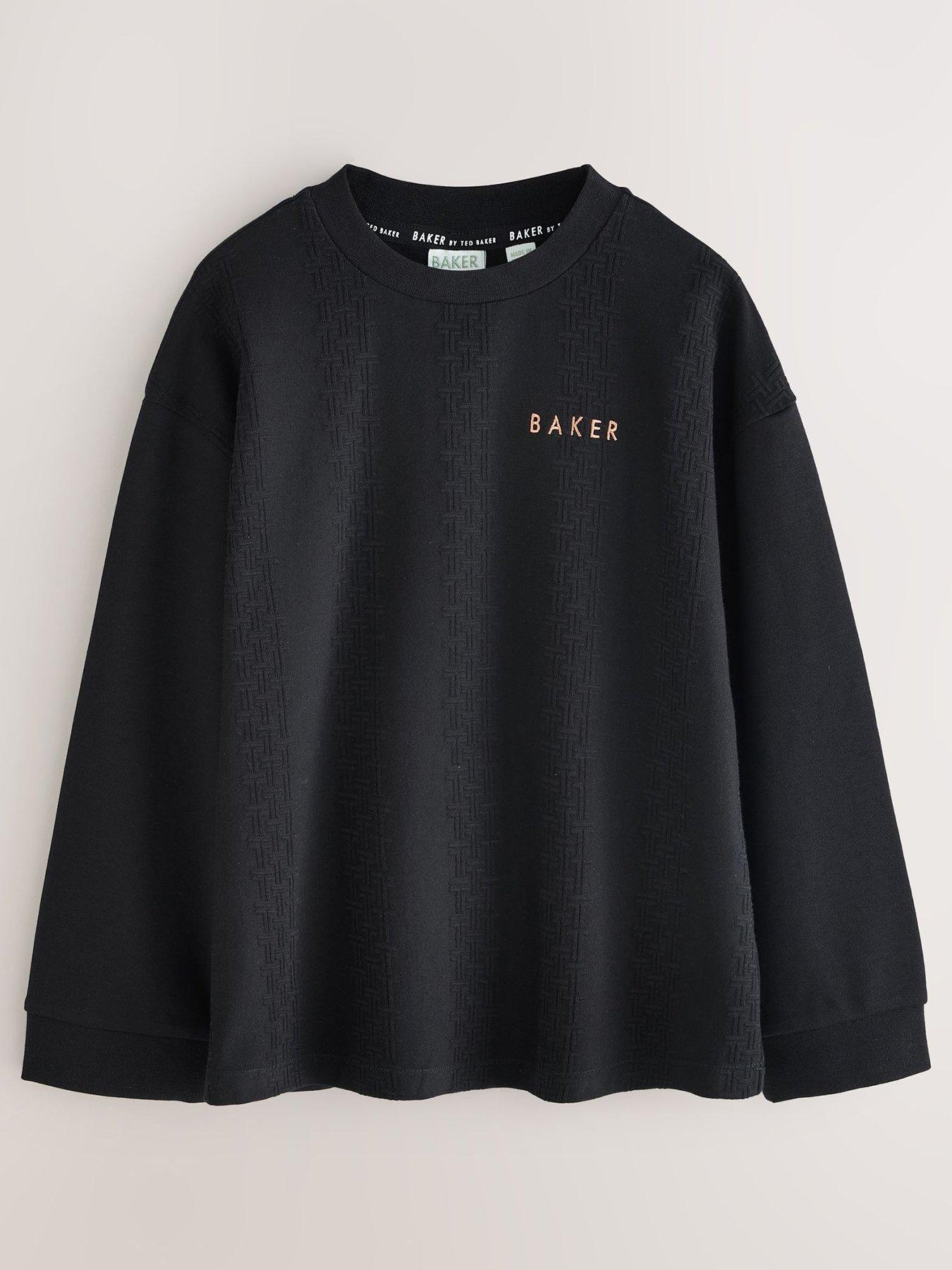 Ted Baker Older Boys Polo Shirt - Black