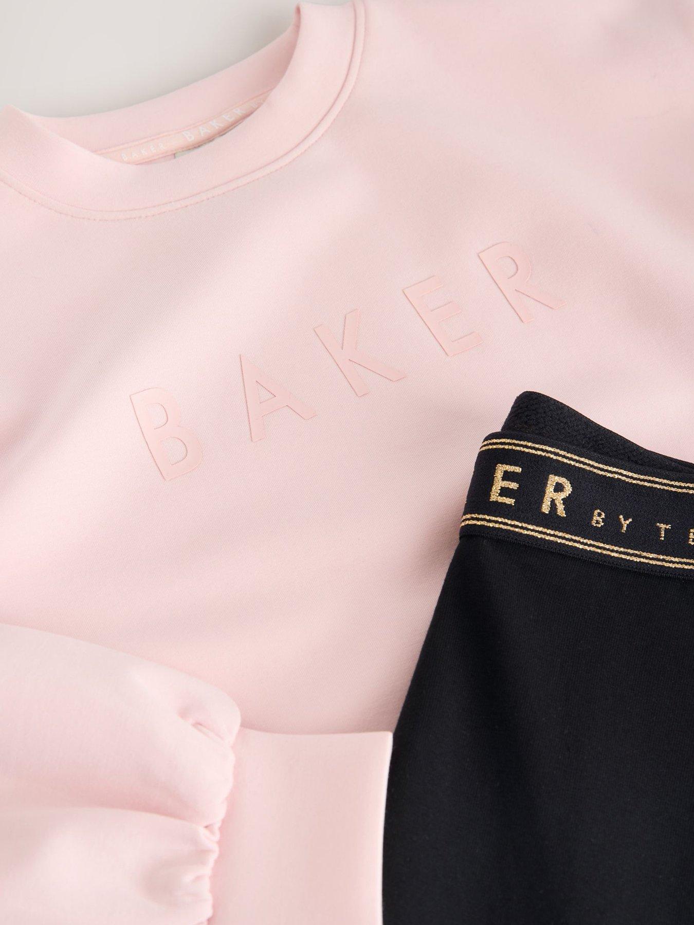  image of ted-baker-girls-2-piece-premium-longline-zip-top-and-legging-set-pinknbsp