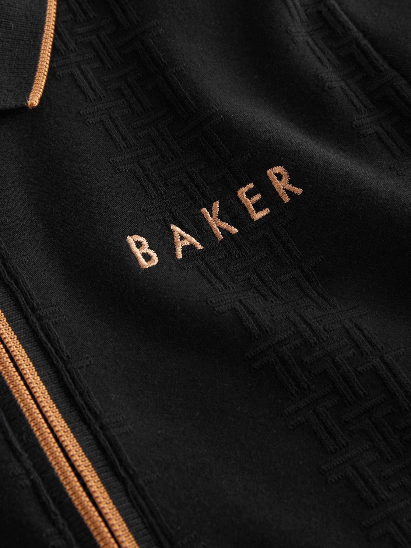 Image 5 of 5 of Ted Baker Younger Boys Polo Shirt - Black