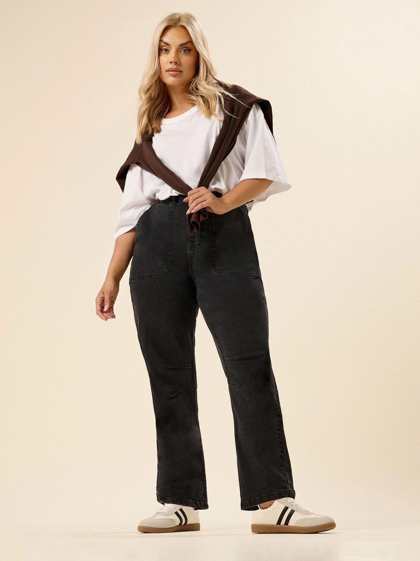 undefined Curve Barrel Jogger Jean - Black