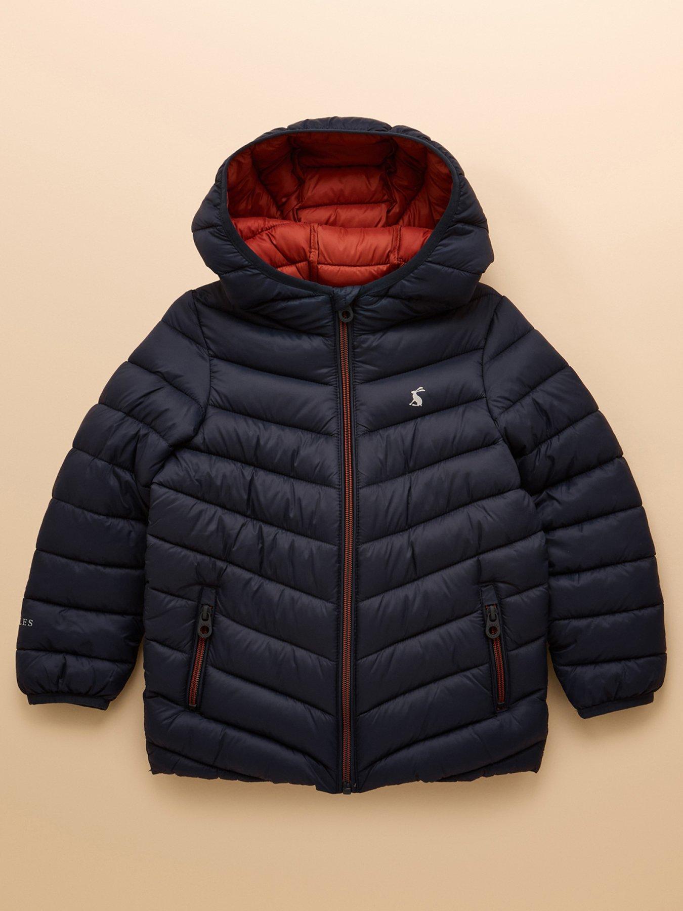 undefined Boys Cairn Padded Coat - Navy