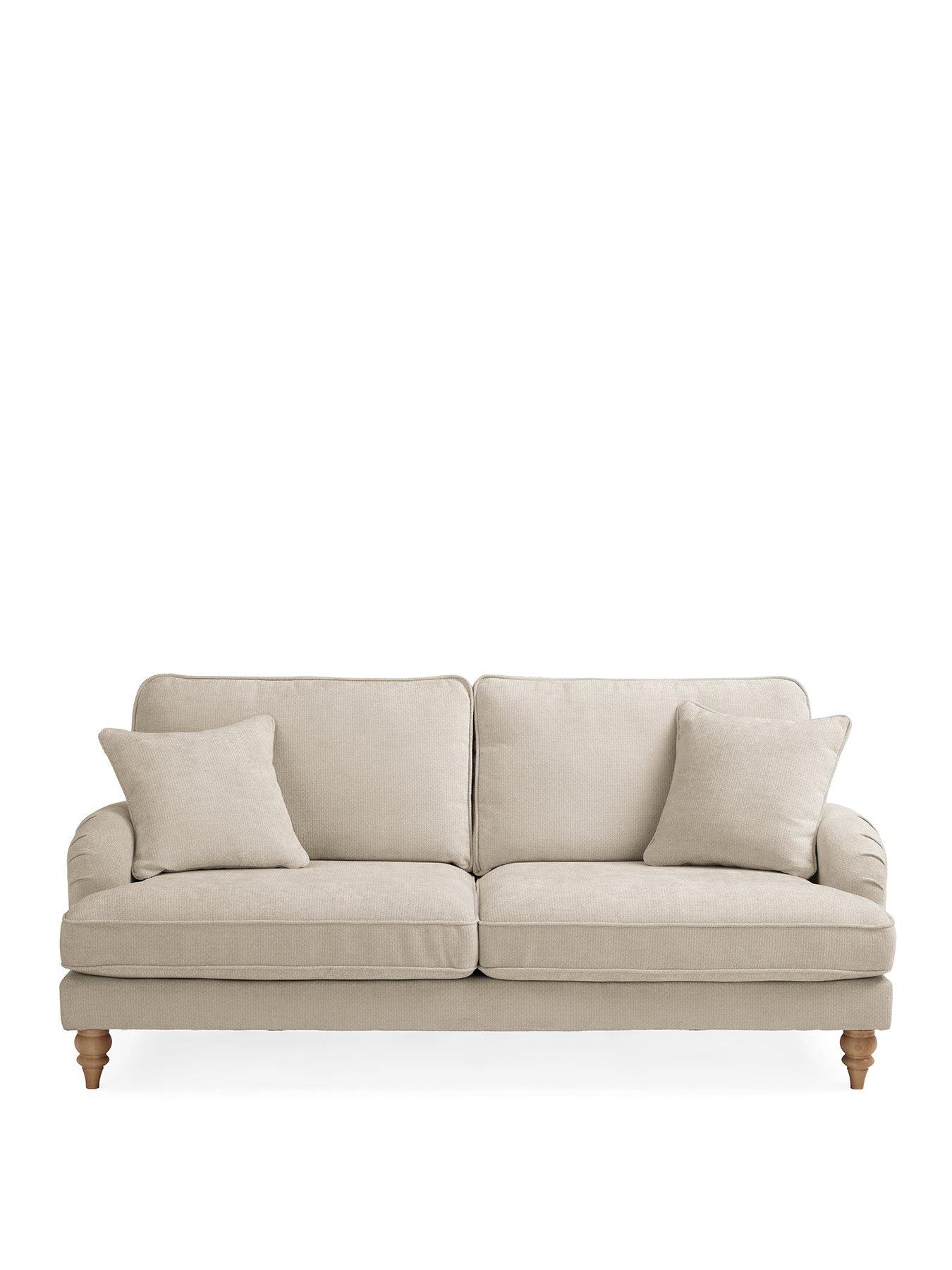  image of michelle-keegan-home-hepburn-3-seater-fabric-sofa