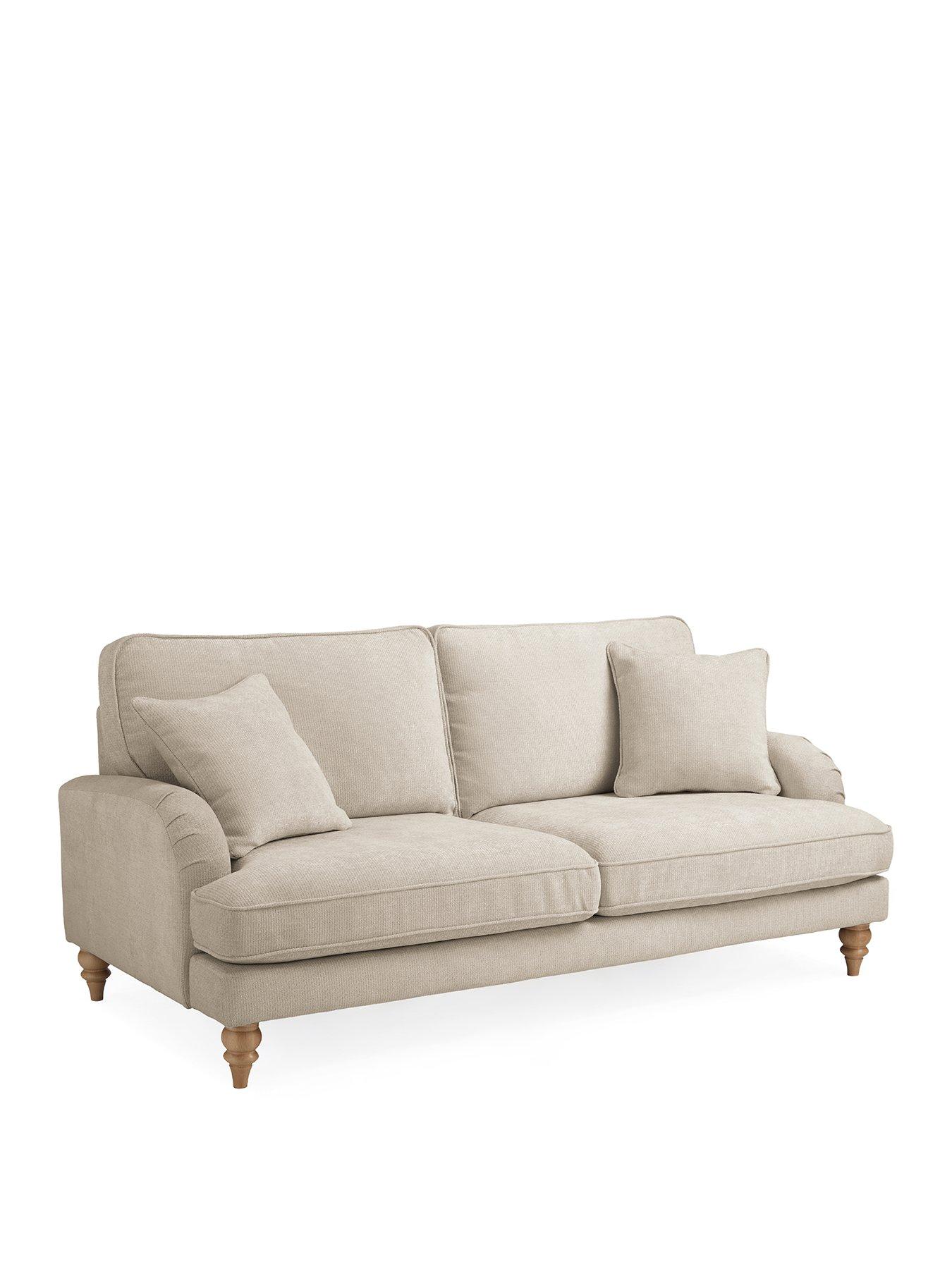  image of michelle-keegan-home-hepburn-3-seater-fabric-sofa