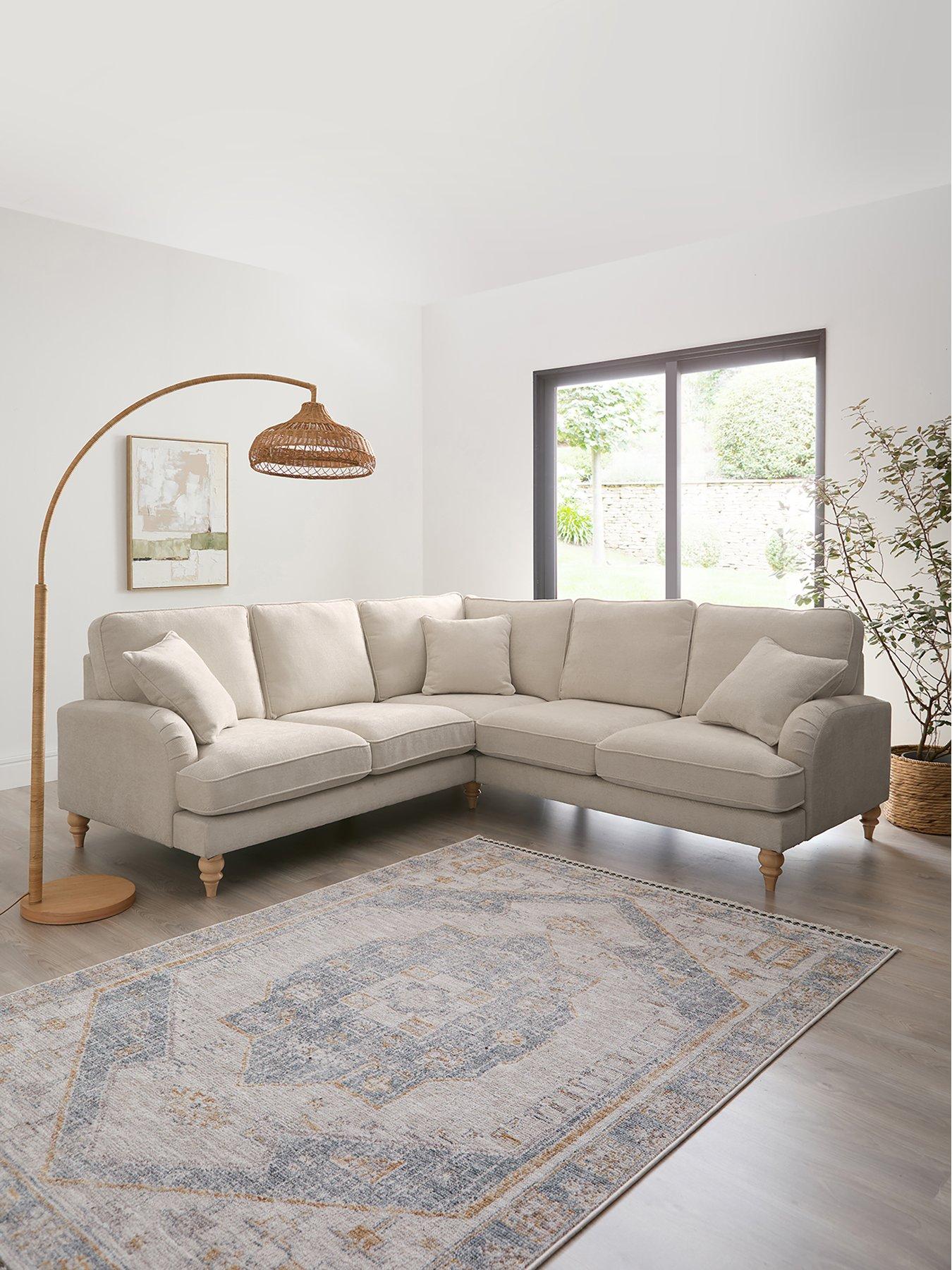 Michelle Keegan Home Hepburn Fabric Corner Group Sofa