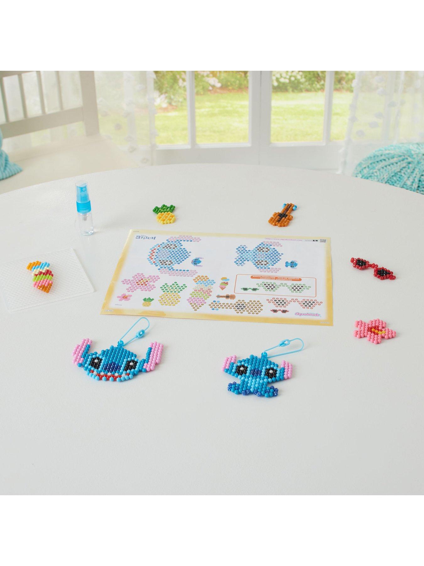 Image 3 of 4 of Aqua Beads Stitch Keychains