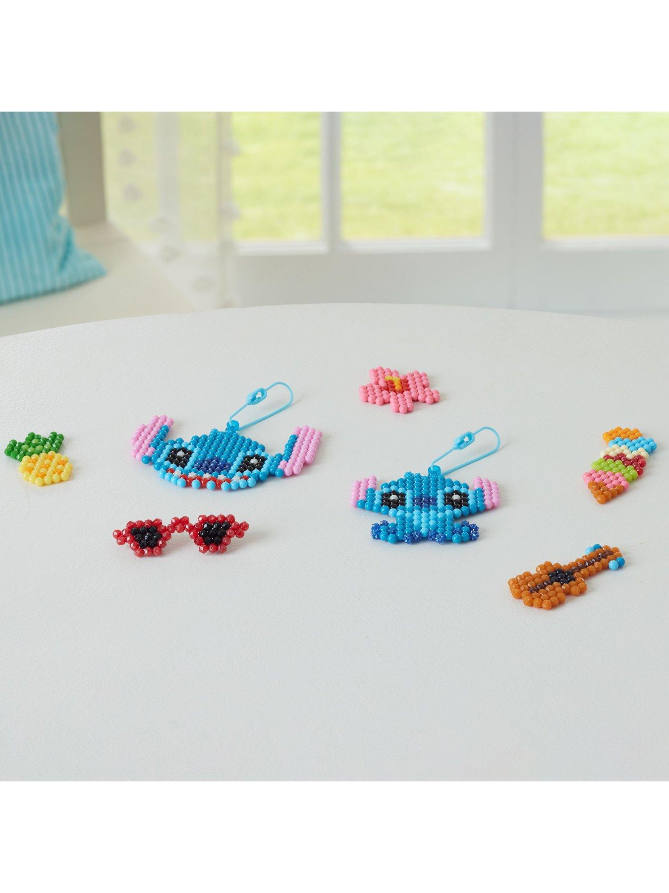Image 4 of 4 of Aqua Beads Stitch Keychains