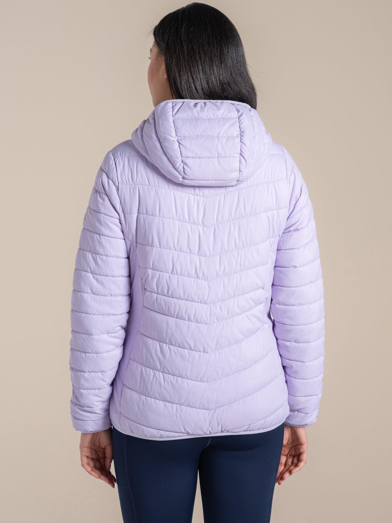Image 2 of 6 of Craghoppers Womens Compresslite Hooded Insulated Jacket - Lilac