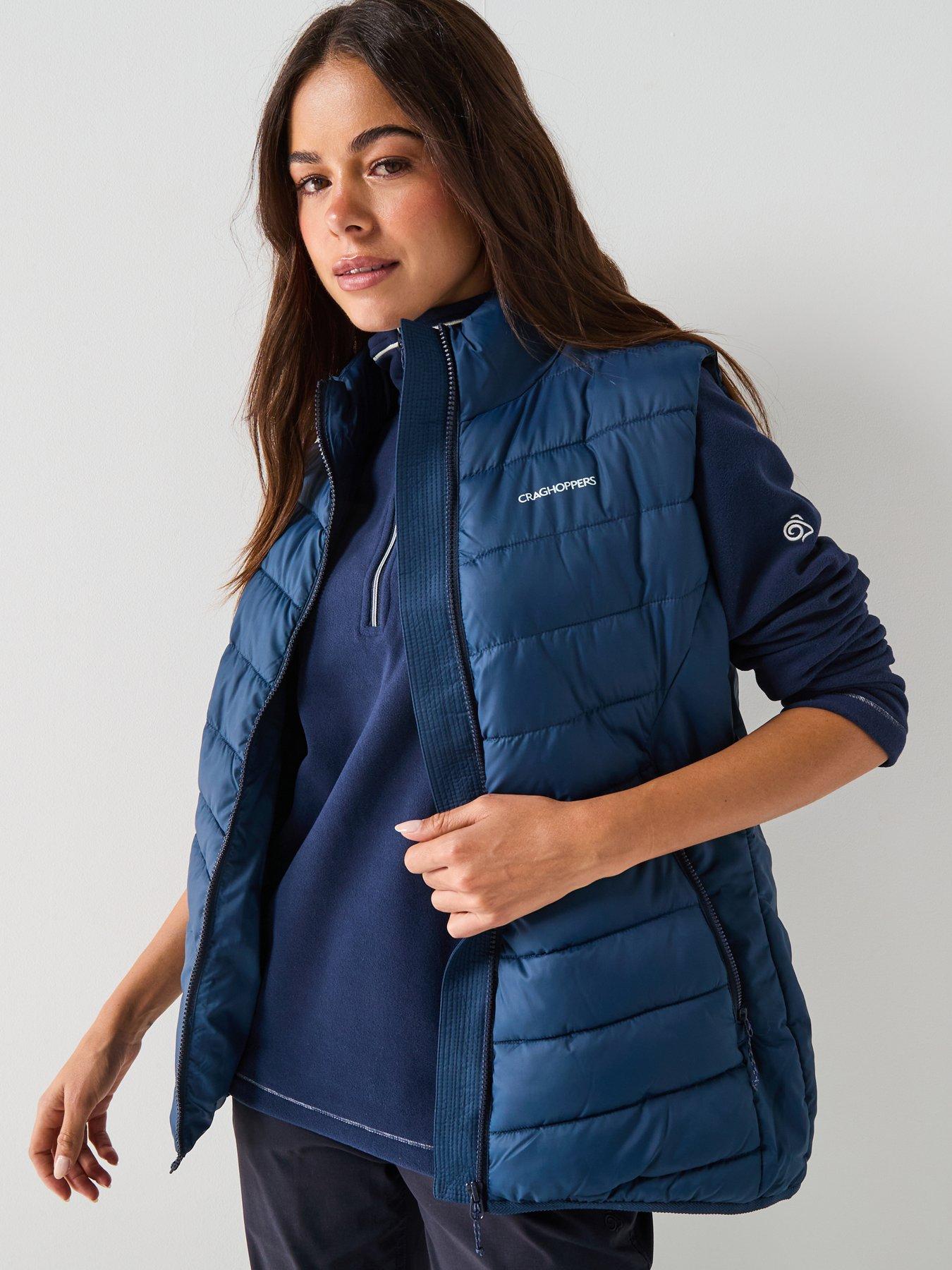 undefined Womens Compresslite Insulated Vest -  Navy