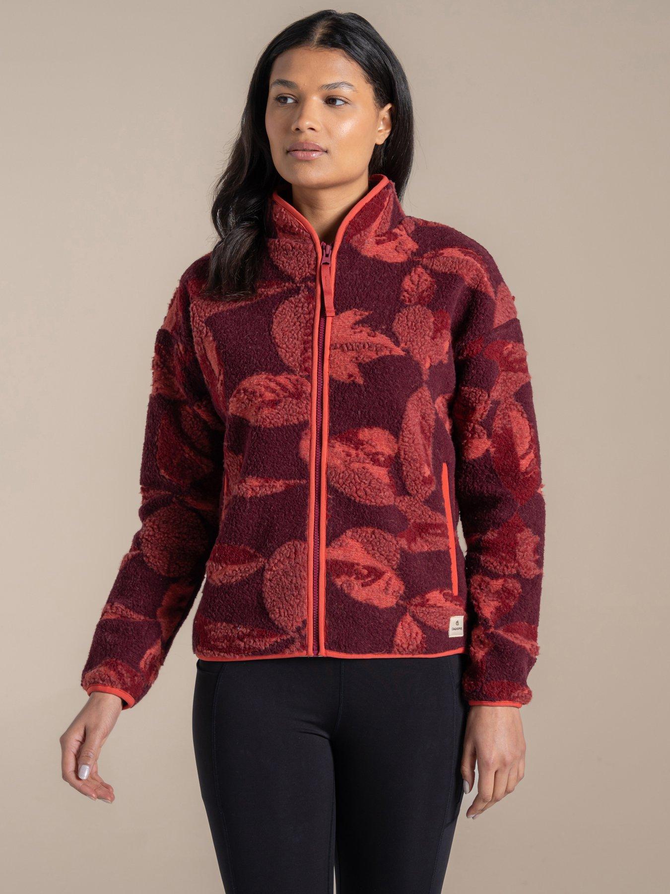 Craghoppers Womens Catalina Jacket Fleece - Red
