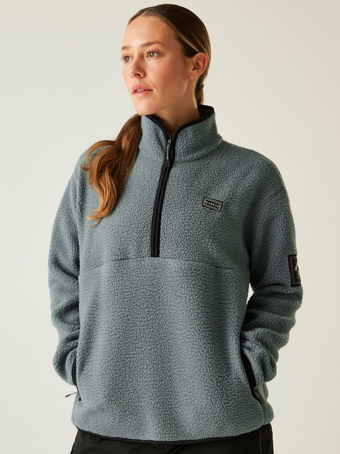 Image 1 of 6 of Dare 2b Womens Skiing Slide Out Fleece - Green