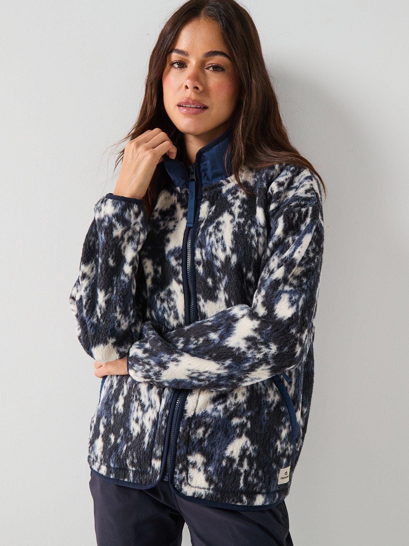 undefined Womens Dante Jacket Fleece - Navy
