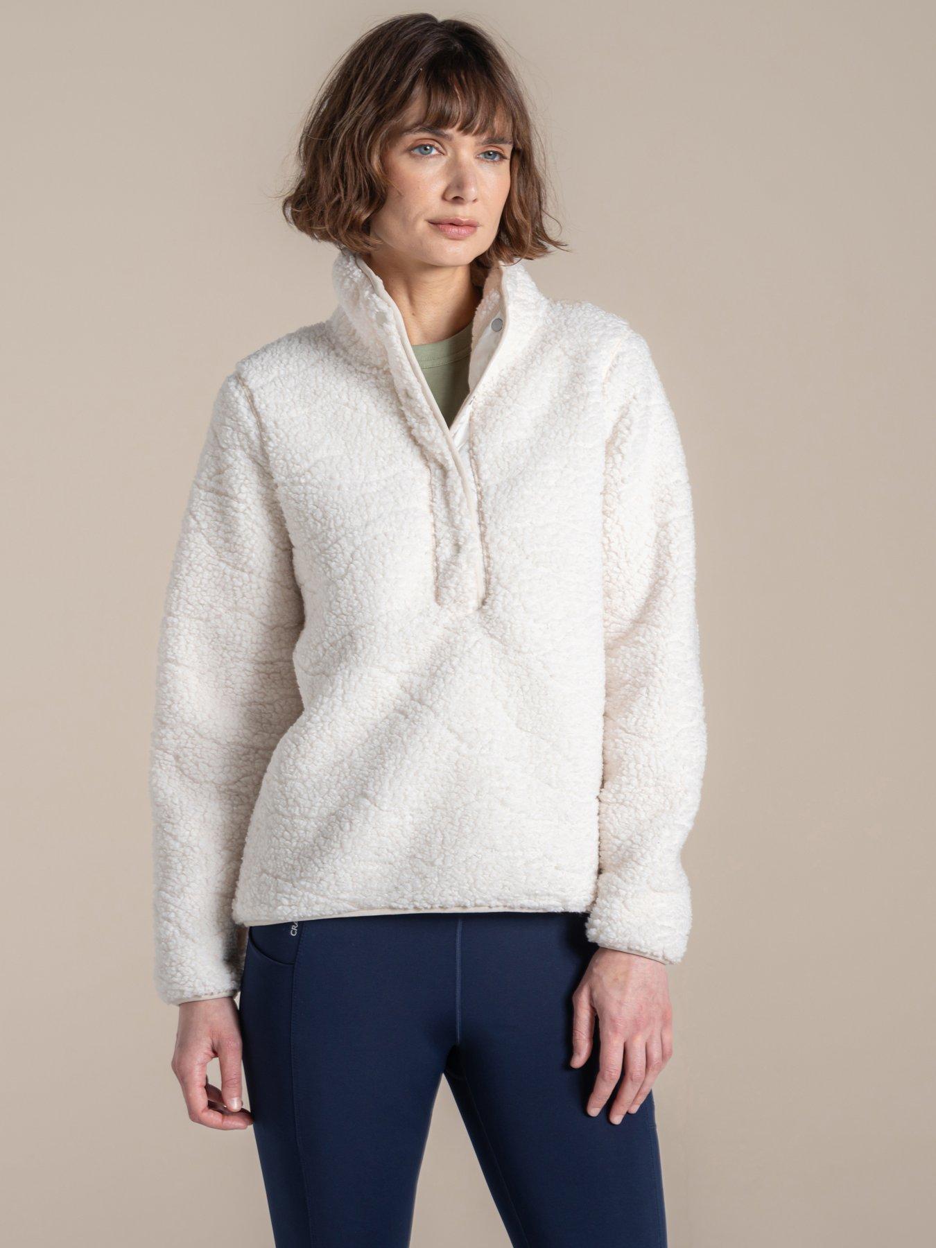 Image 1 of 4 of Craghoppers Womens Massey Overhead Fleece -Ecru
