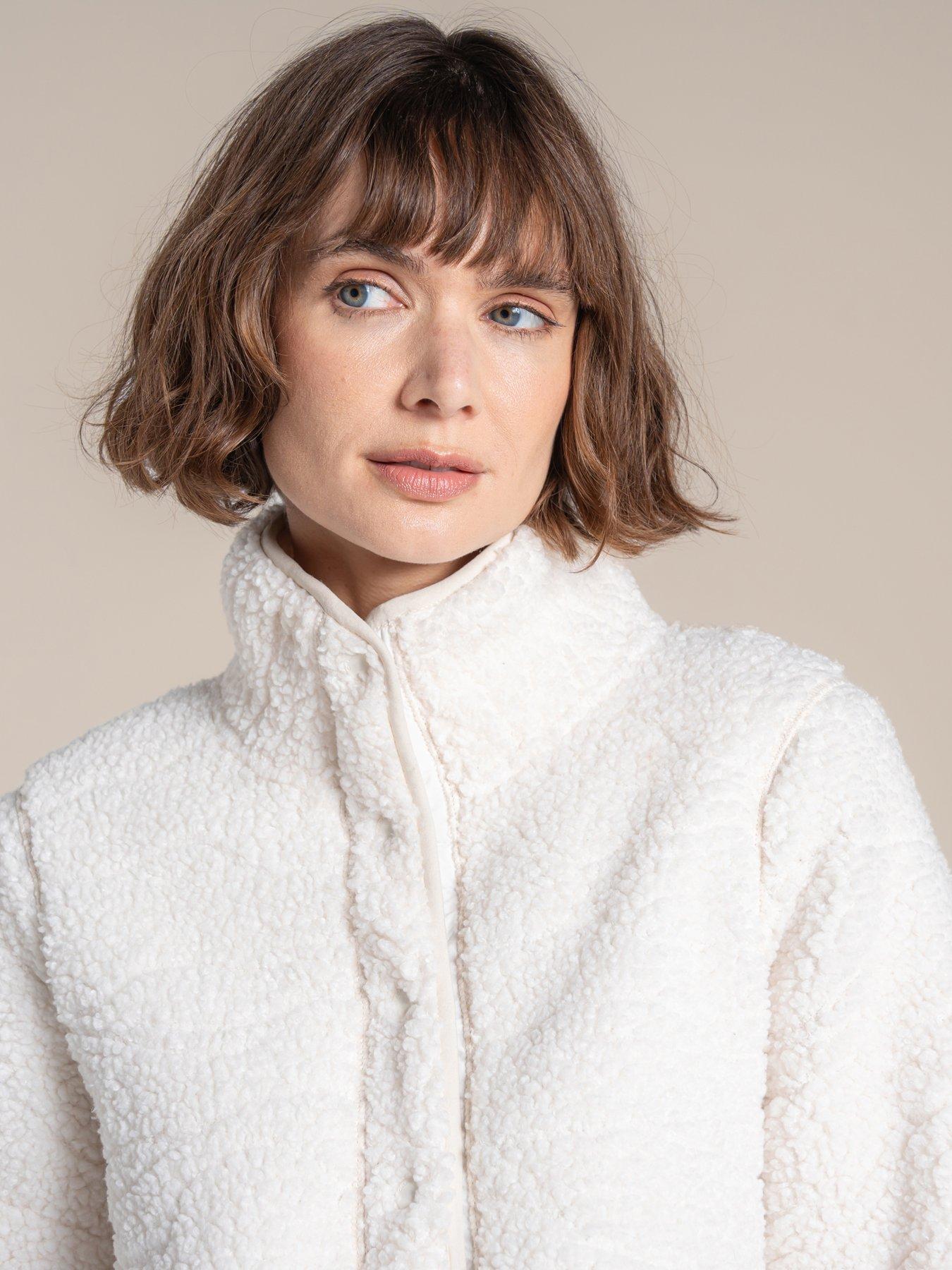 Image 3 of 4 of Craghoppers Womens Massey Overhead Fleece -Ecru