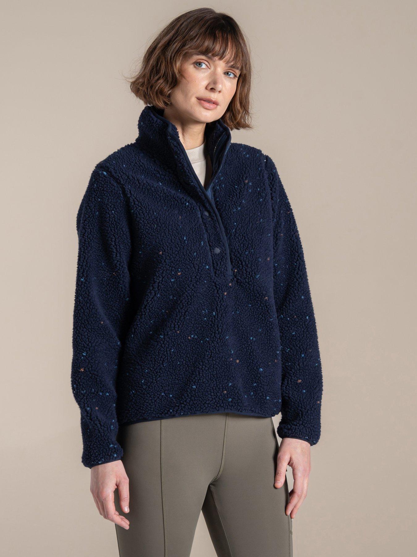 undefined Womens Massey Overhead Fleece - Navy