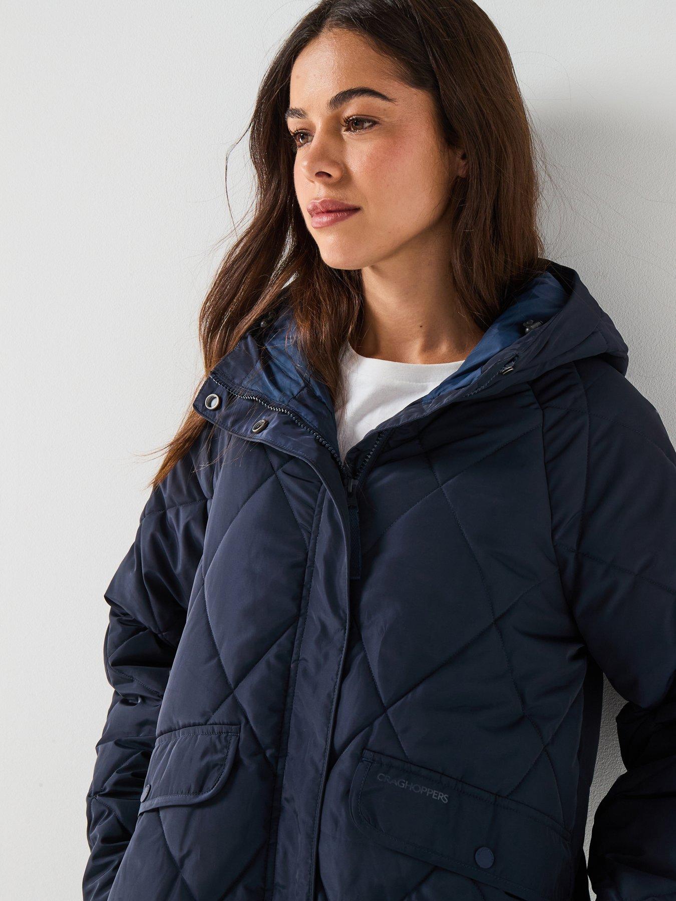 Image 4 of 6 of Craghoppers Womens National Trust Sweetgrass Waterproof Jacket - Navy