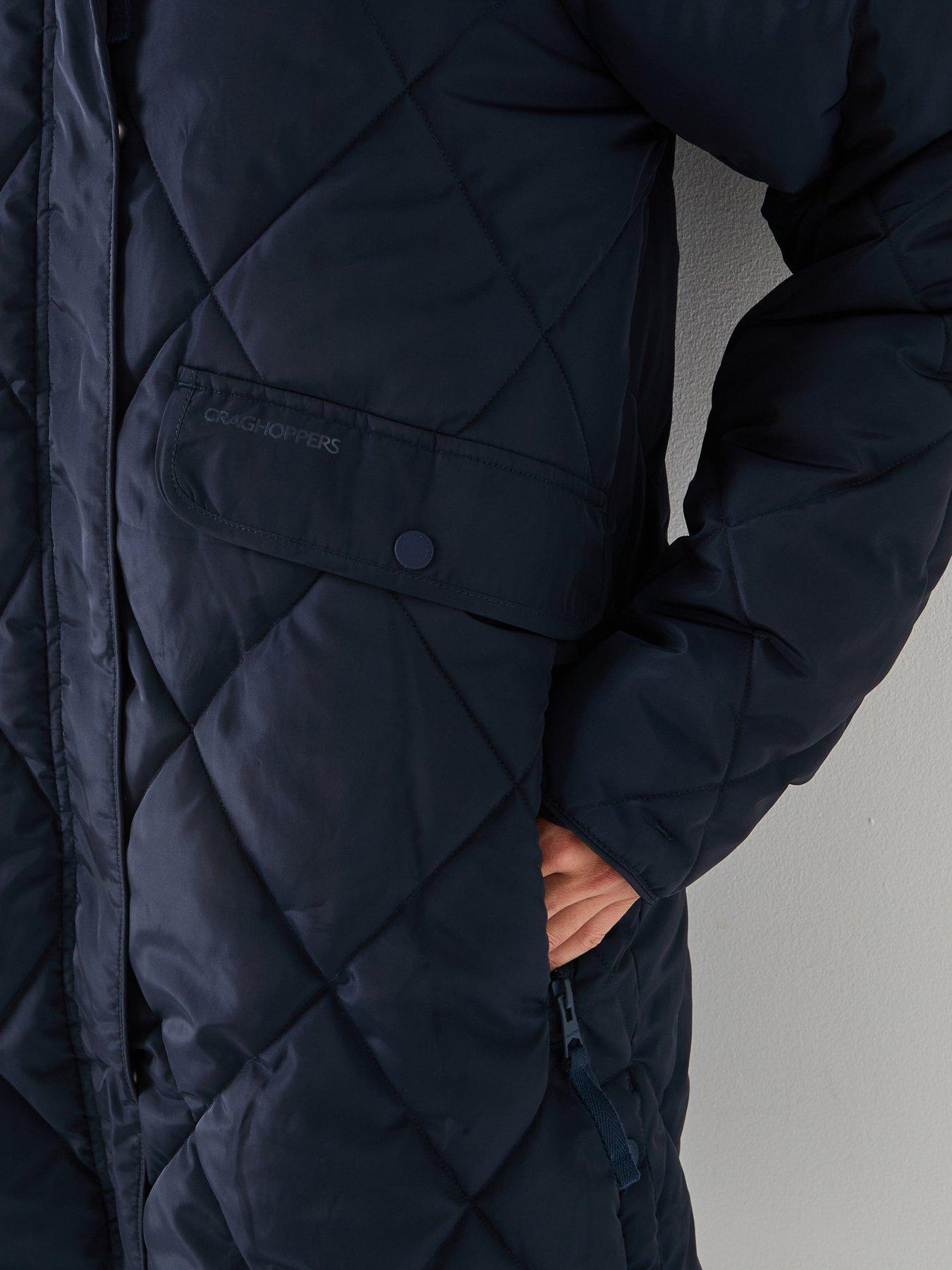 Image 5 of 6 of Craghoppers Womens National Trust Sweetgrass Waterproof Jacket - Navy