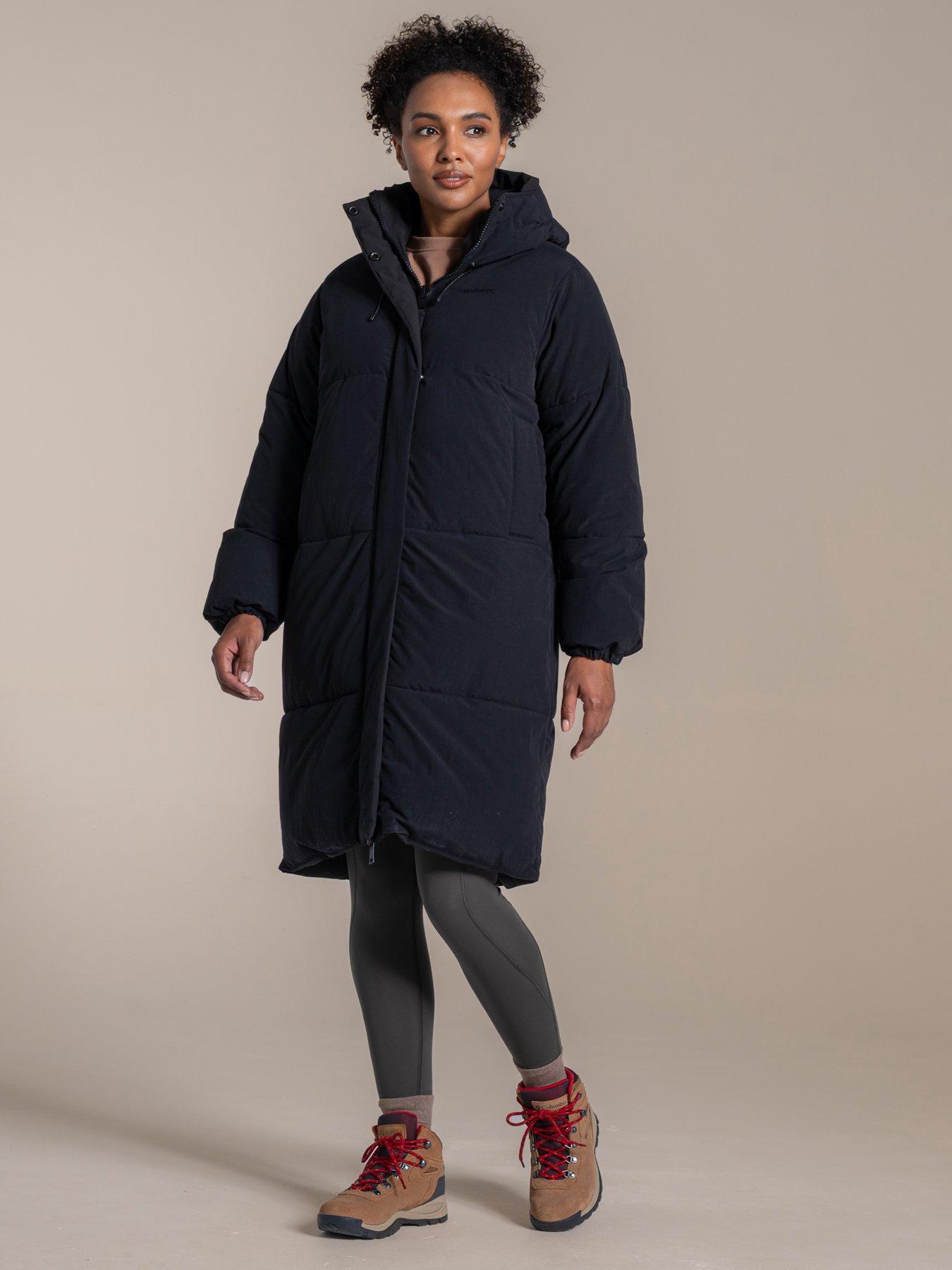 Image 2 of 6 of Craghoppers Womens Middlefell Reversible Waterproof Jacket - Black