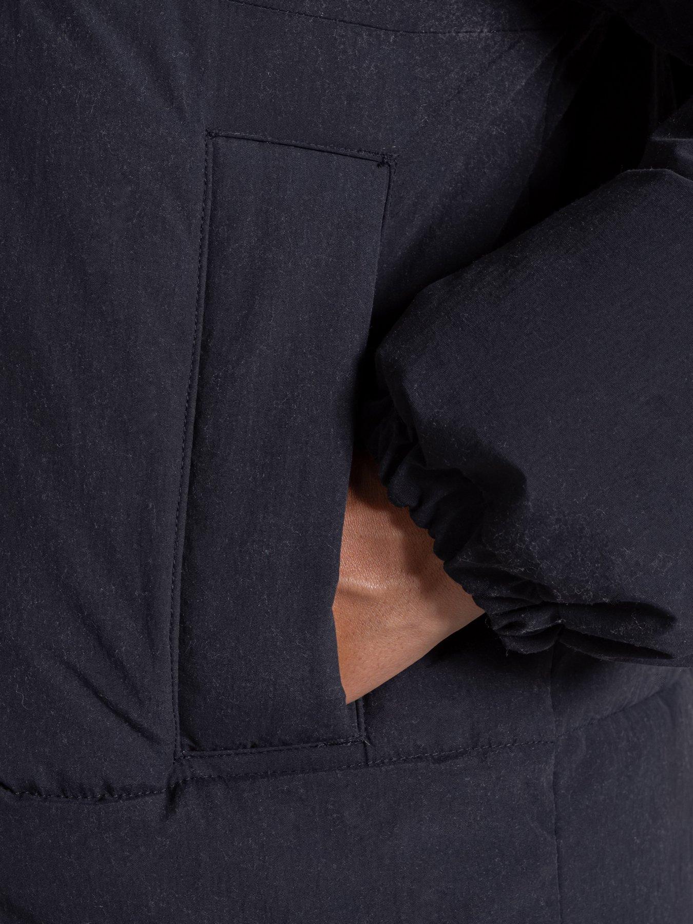 Image 4 of 6 of Craghoppers Womens Middlefell Reversible Waterproof Jacket - Black