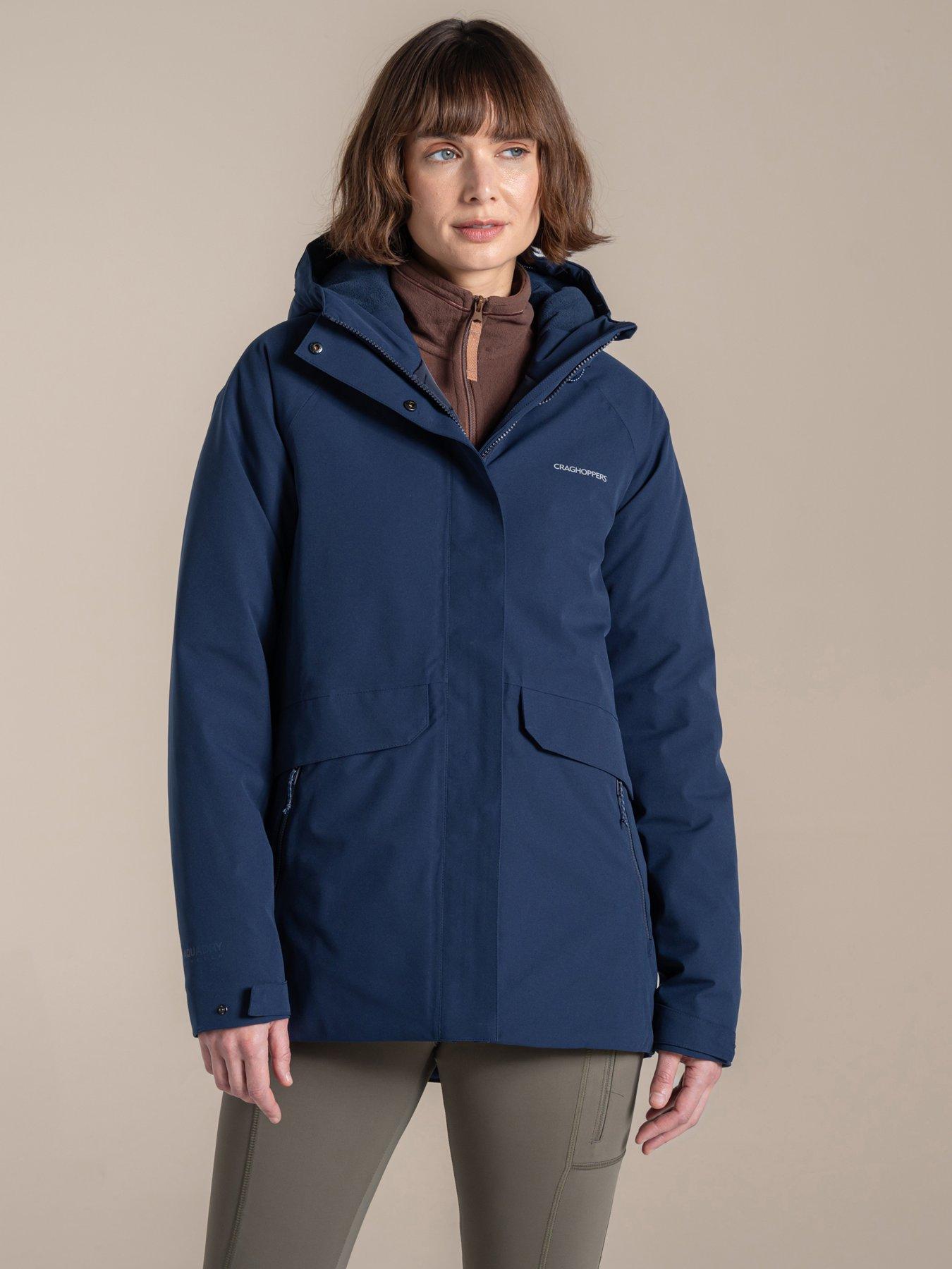 Craghoppers Womens Caldbeck Thermic Waterproof Jacket - Navy