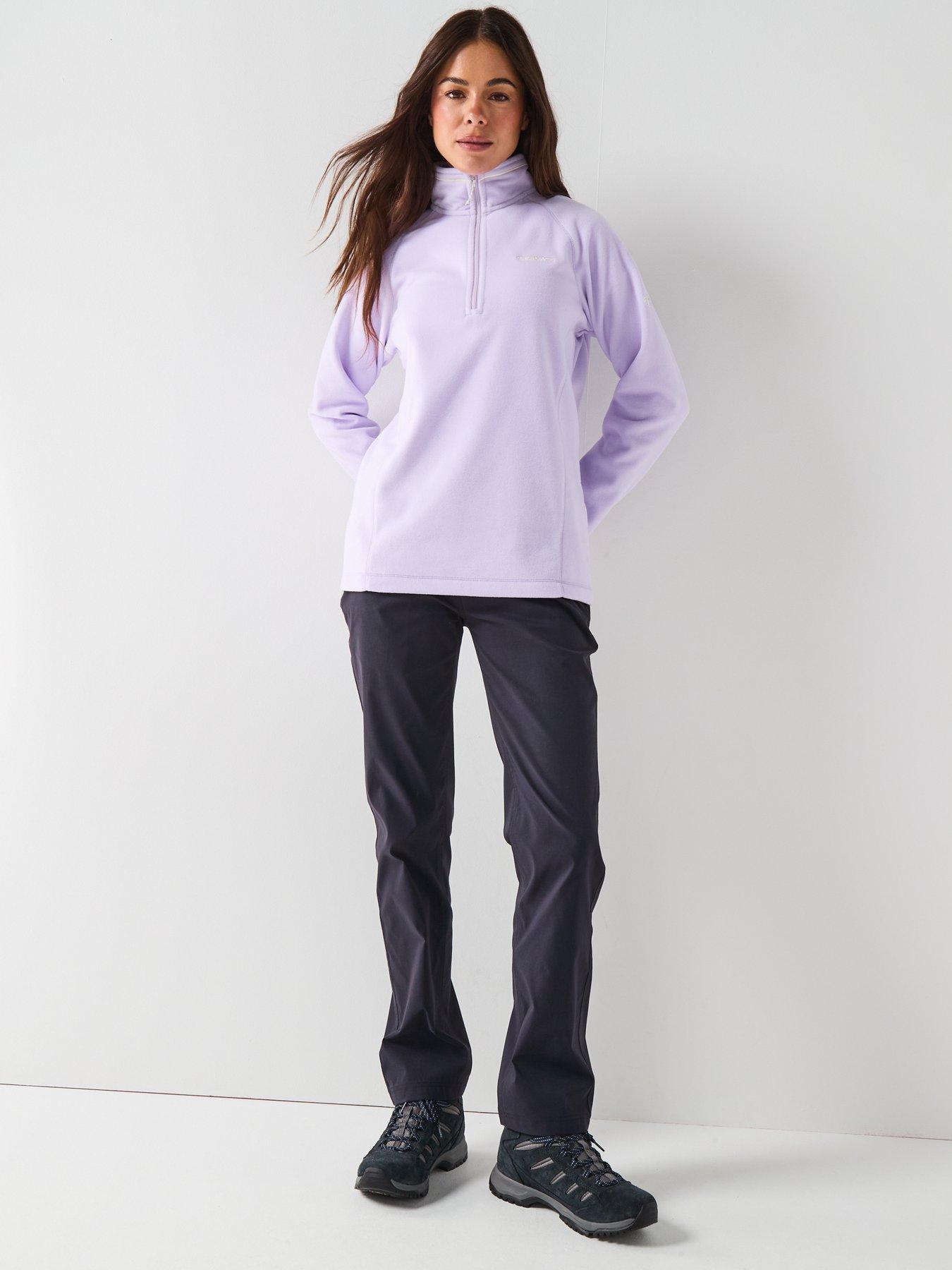 Image 3 of 5 of Craghoppers Womens Miska Half Zip Fleece - Purple