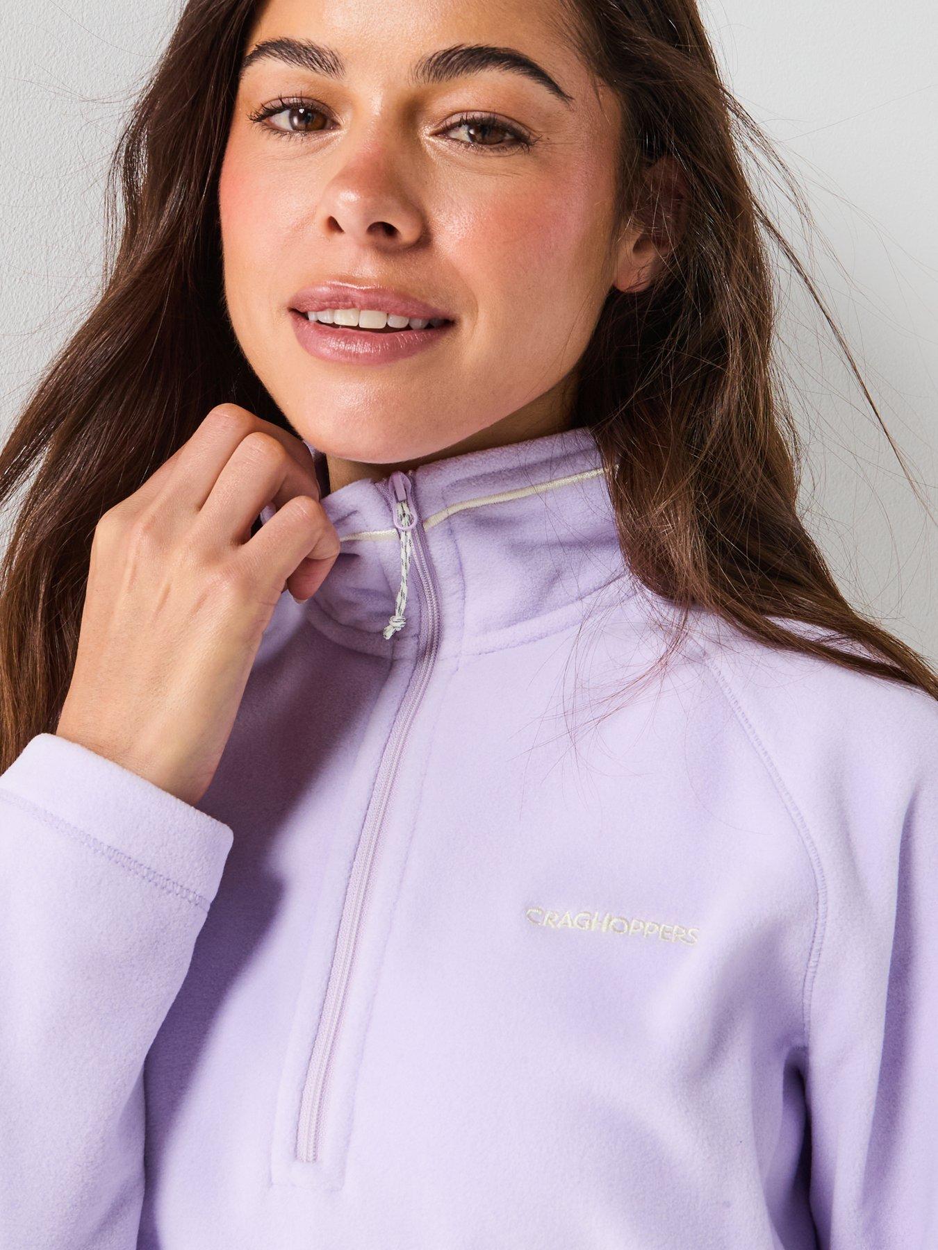 Image 4 of 5 of Craghoppers Womens Miska Half Zip Fleece - Purple