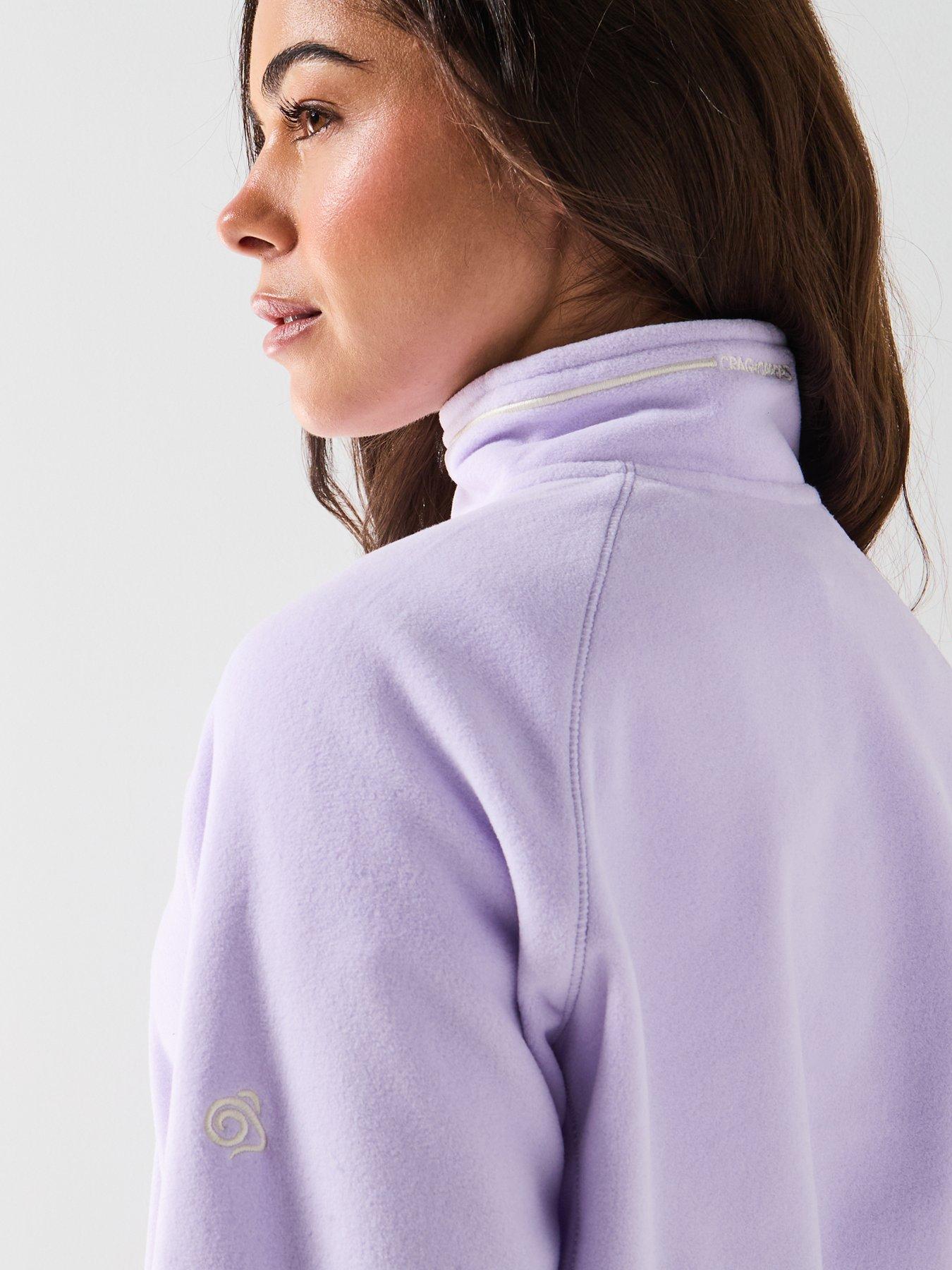 Image 5 of 5 of Craghoppers Womens Miska Half Zip Fleece - Purple