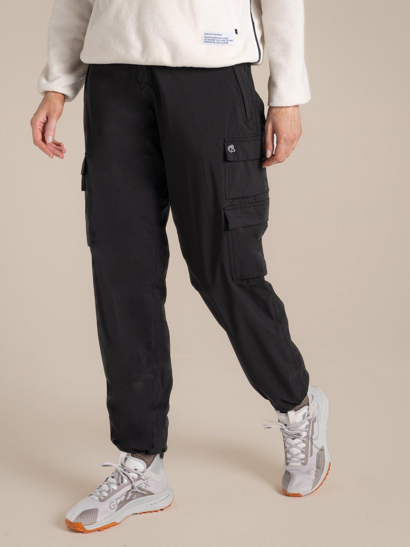 Image 1 of 6 of Craghoppers Womens Natales Waterproof Cargo Trousers - Black