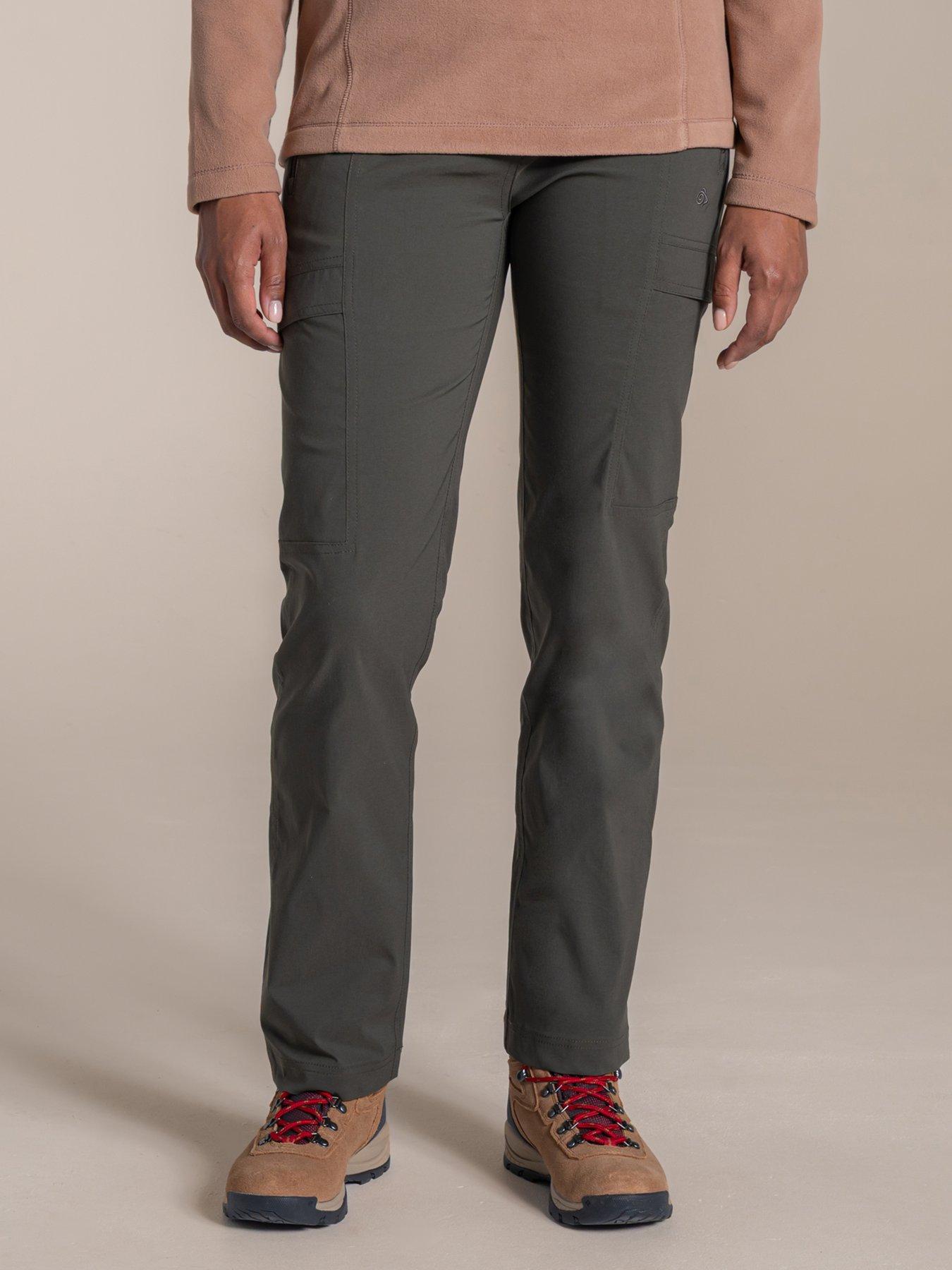 undefined Womens Kiwi Pro Cargo Trousers - Khaki
