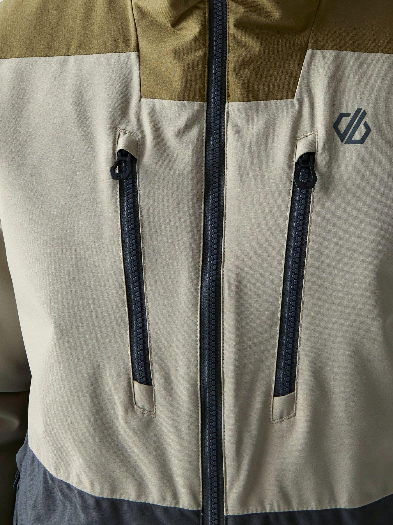  image of dare-2b-mens-skiing-baseplate-iii-jacket-green