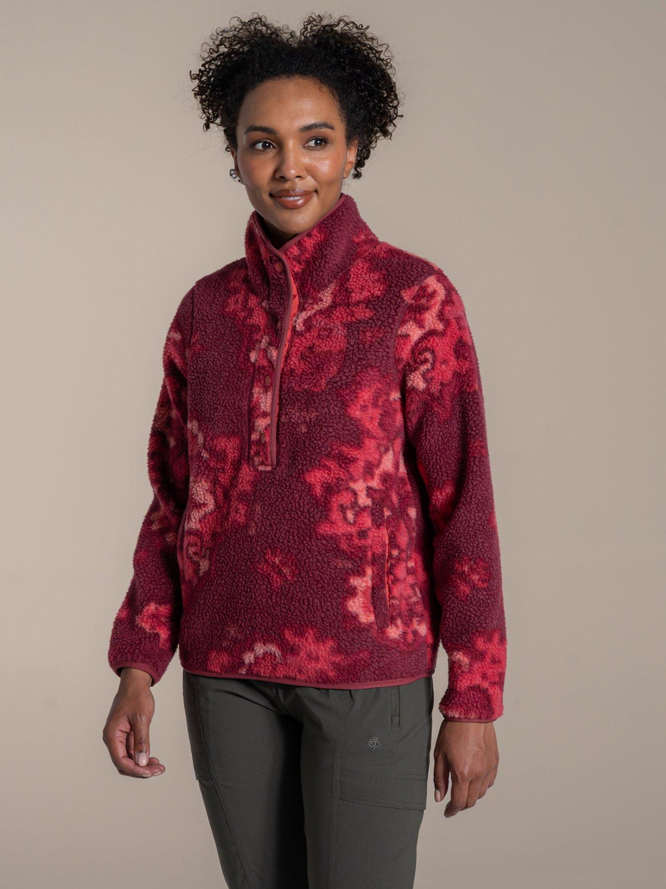 craghoppers-womens-national-trust-rosemary-ii-overhead-fleece-red