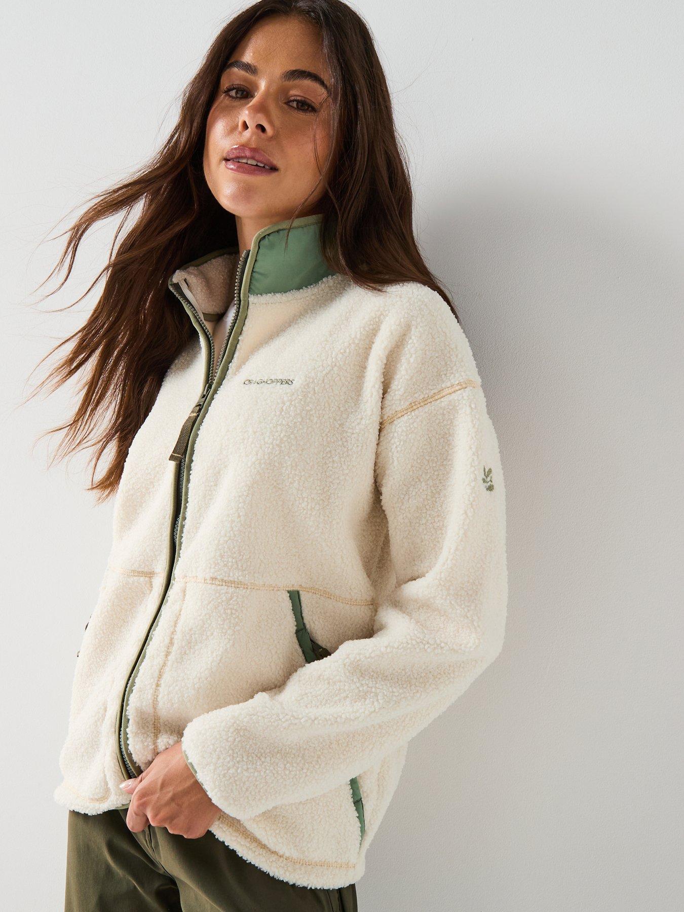 undefined Womens National Trust Avens Jacket Fleece - Ecru
