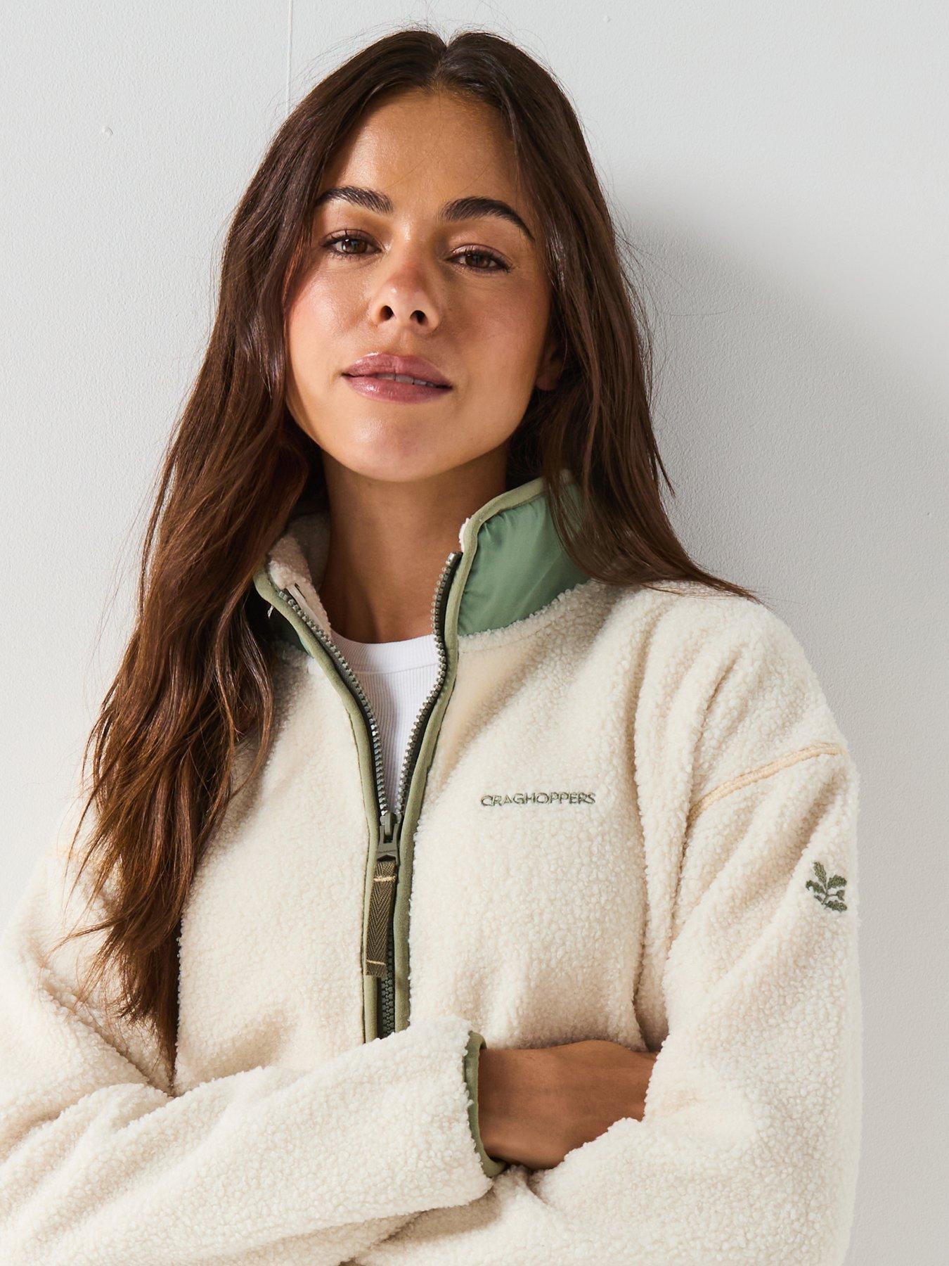 Image 4 of 5 of Craghoppers Womens National Trust Avens Jacket Fleece - Ecru