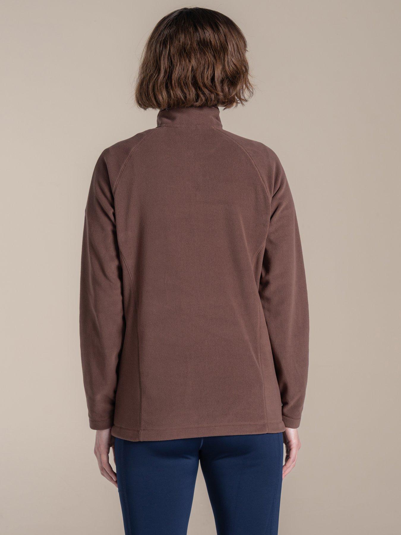 Image 2 of 5 of Craghoppers Womens National Trust Miska Half Zip Fleece - Brown