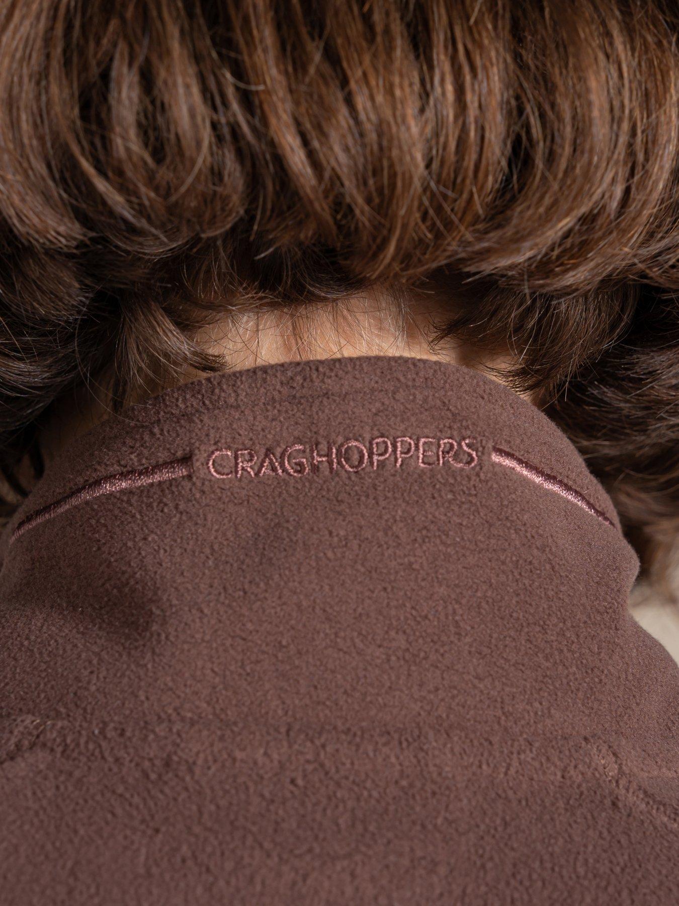 Image 4 of 5 of Craghoppers Womens National Trust Miska Half Zip Fleece - Brown