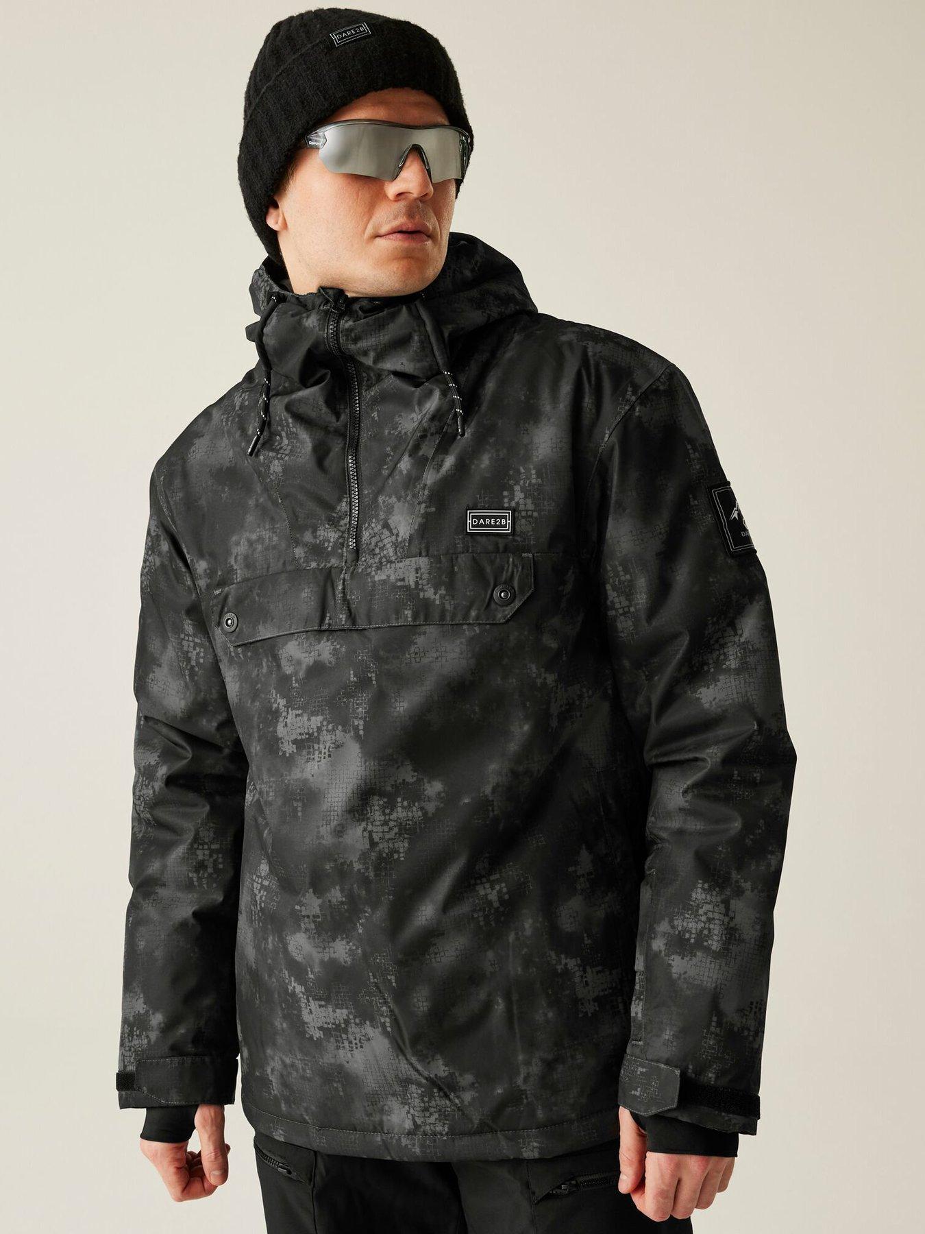Dare 2b Mens Skiing Freeride Ii Jacket - Black